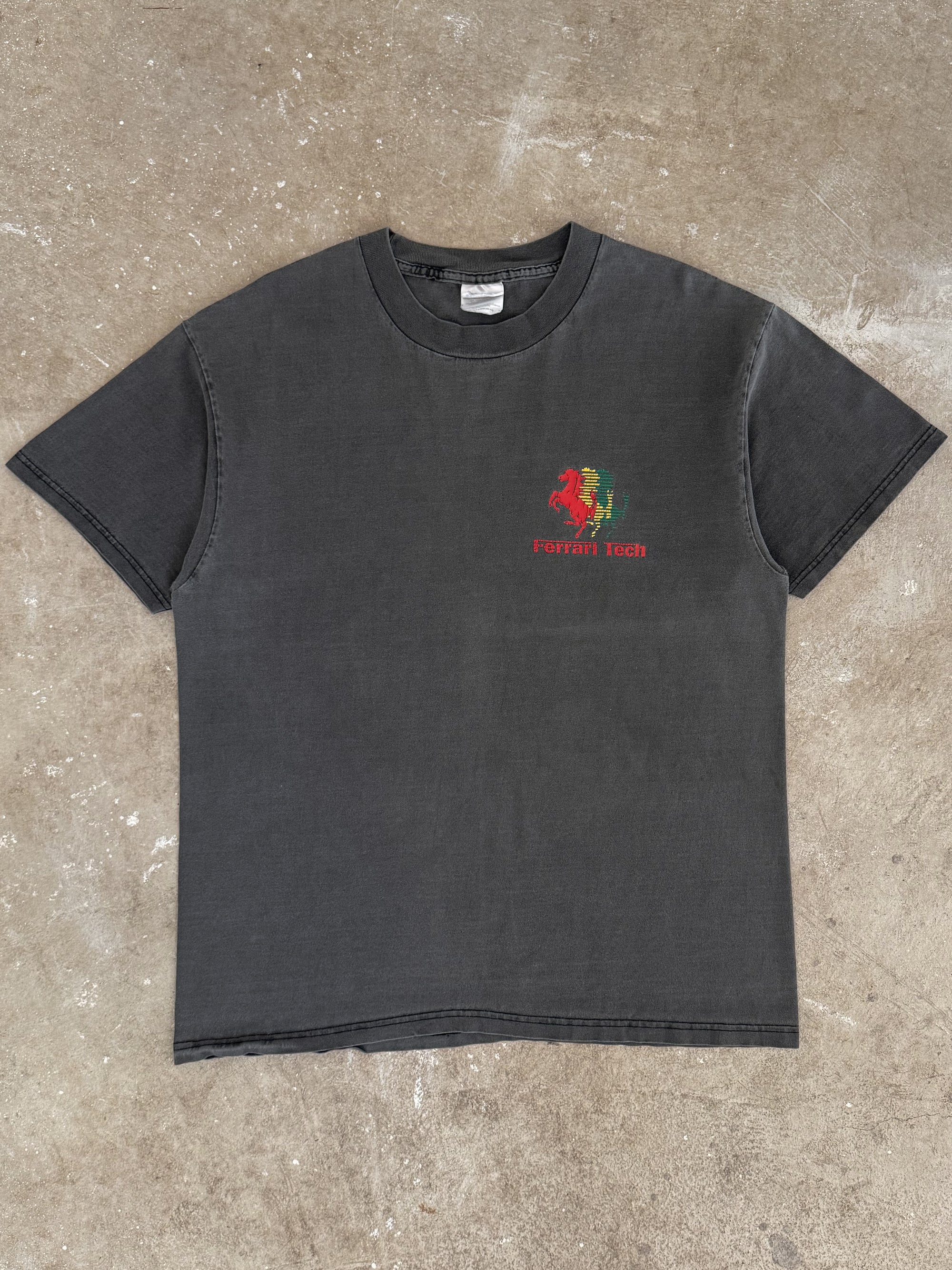 1990s "Ferrari Tech" Faded Tee (L)