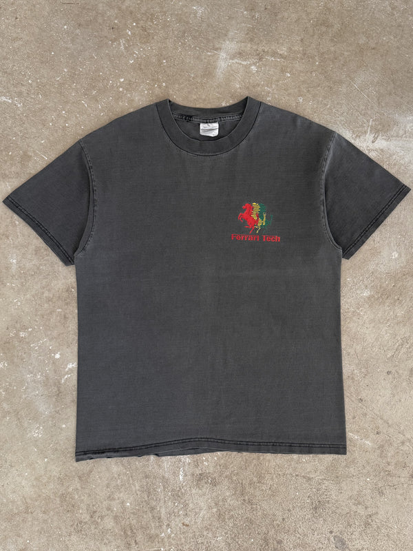 1990s "Ferrari Tech" Faded Tee (L)
