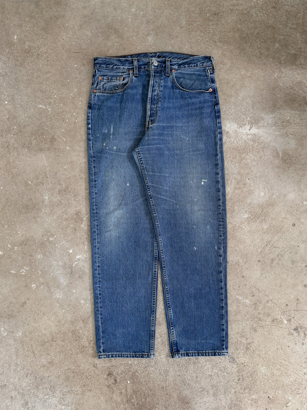 1990s Levis Faded Blue 518 (33X31)