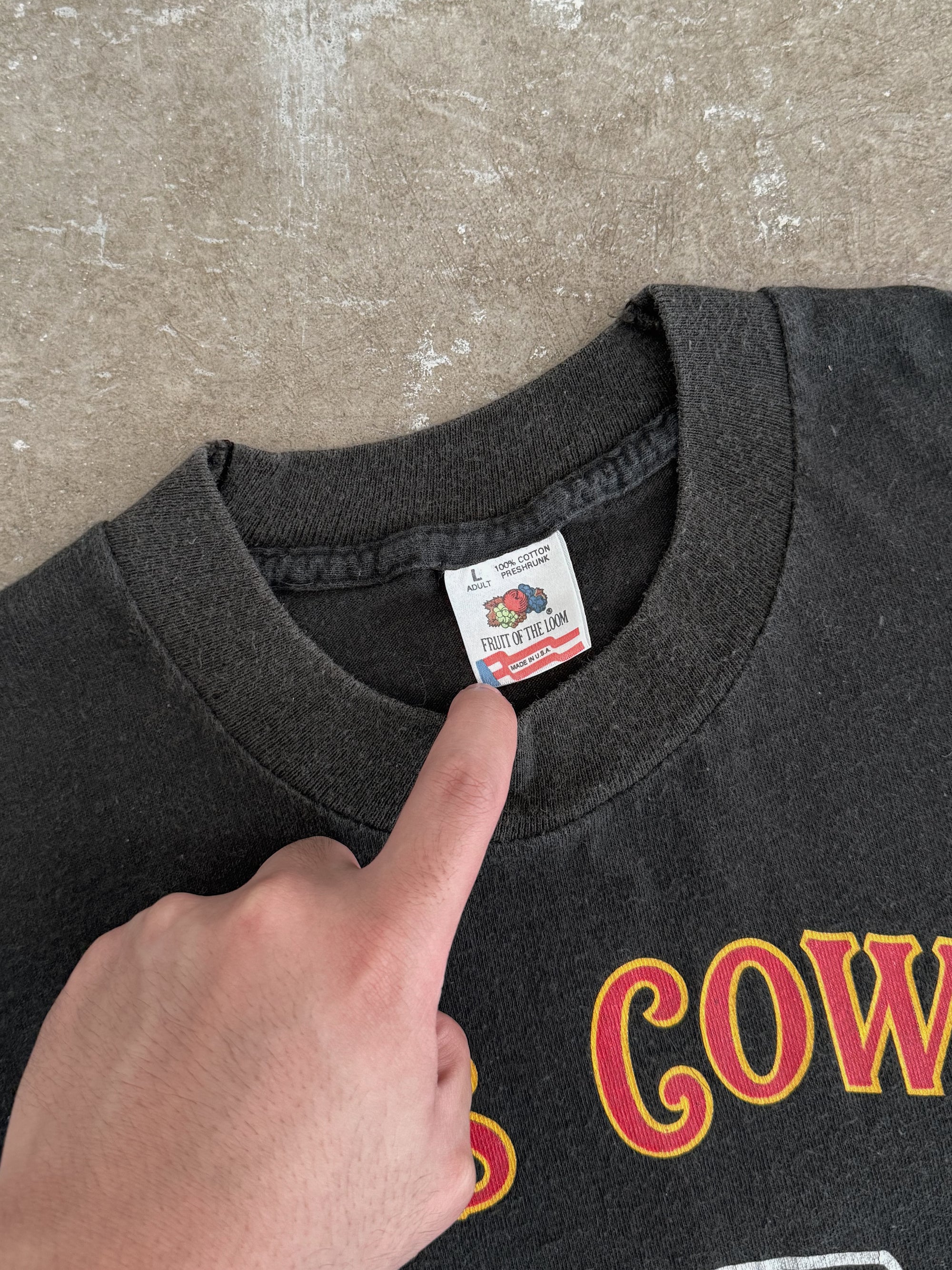 1993 "Hell's Cowboys" Cut-Off Tee (L)