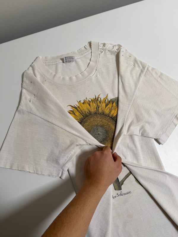 1990s "Flor Solis Major" Thrashed Tee (L)