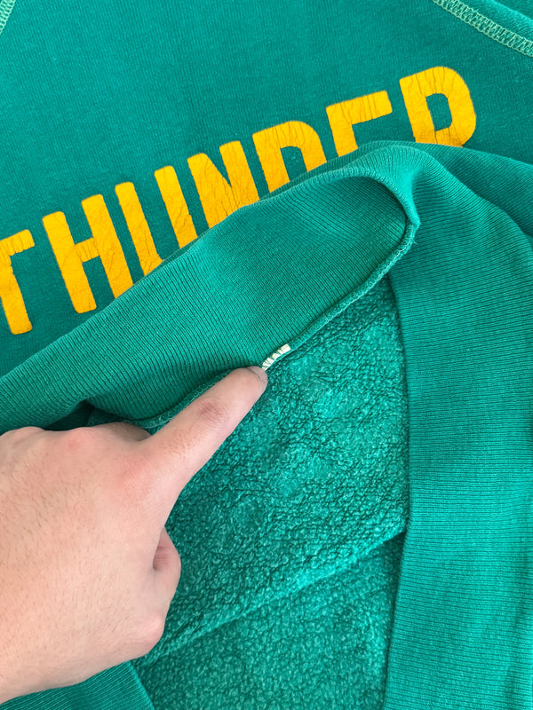 1980s "Thunder Chickens" Raglan Short Sleeve Sweatshirt (M)
