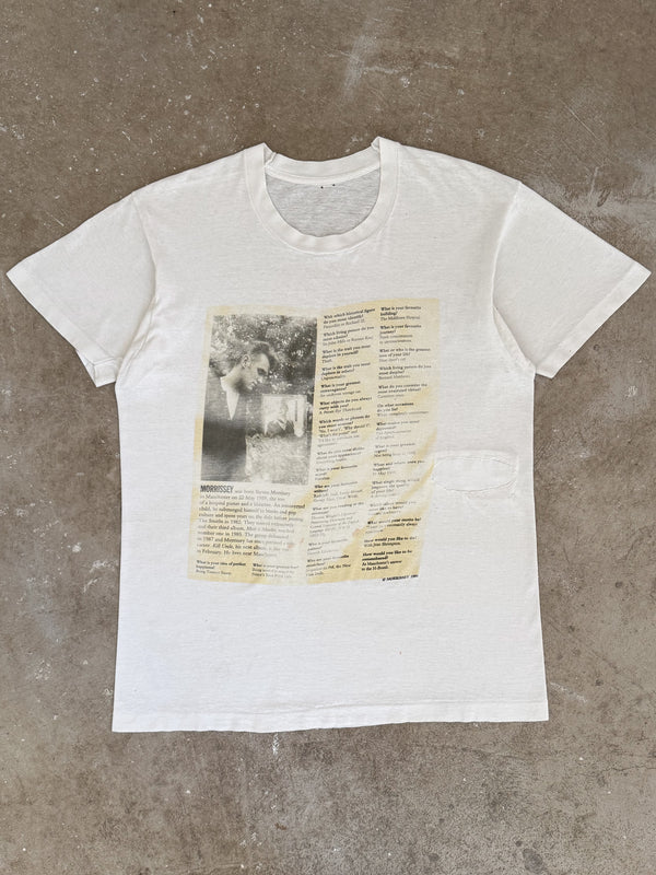 1991 Morrissey "Interview" Tee (M)