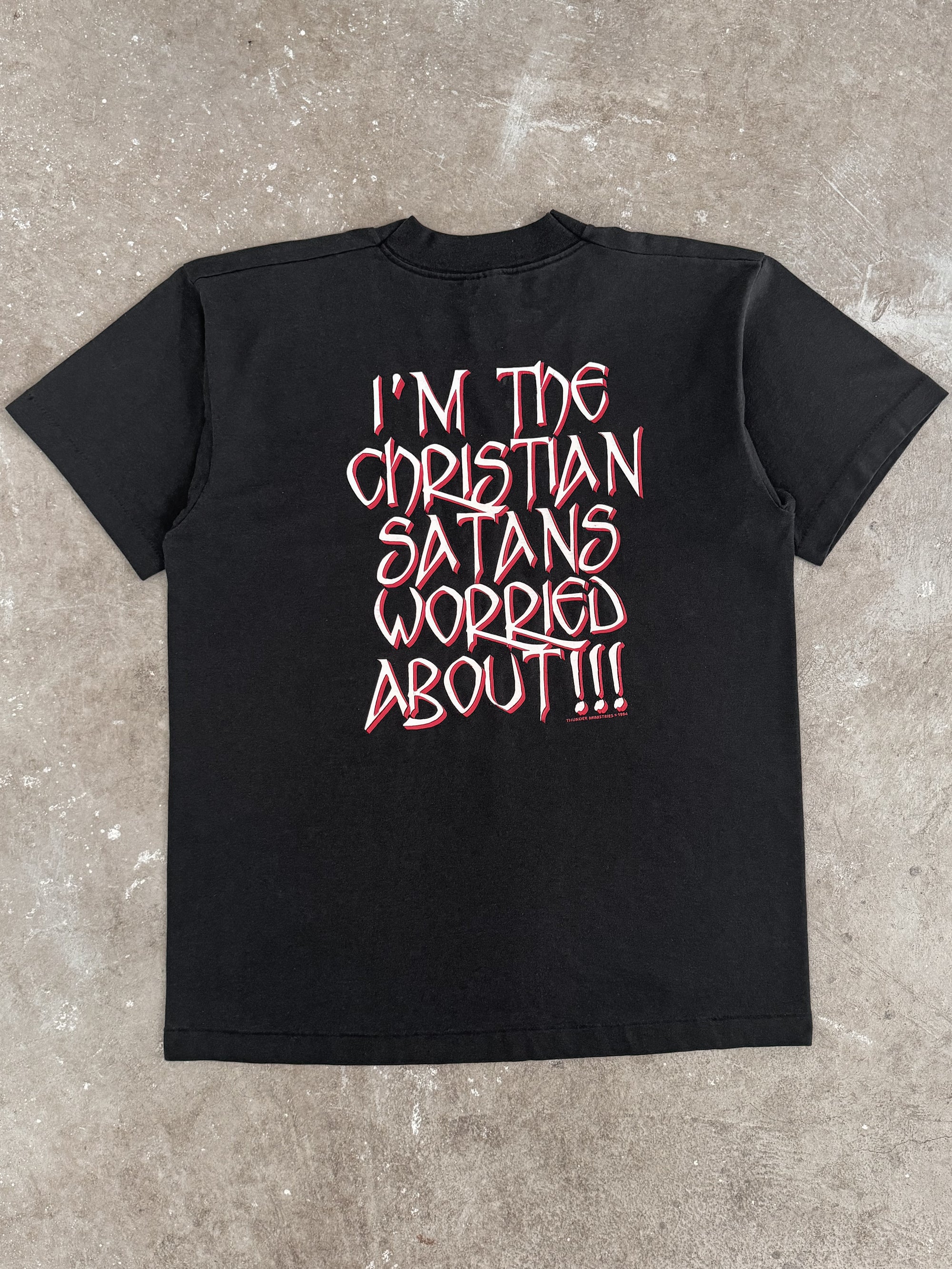 1990s "I'm The Christian Satans Worried About" Tee (L)