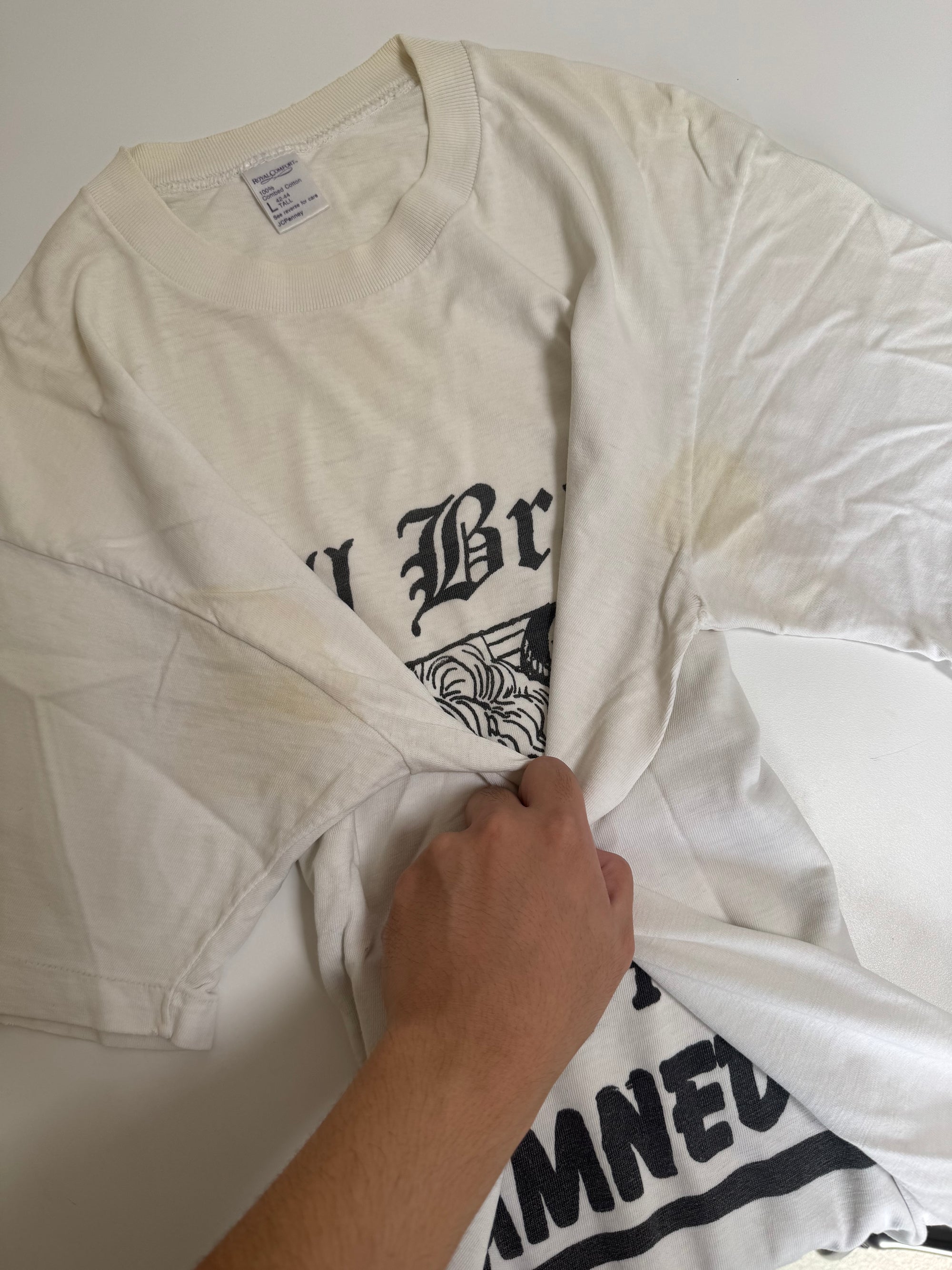 Early 90s Jill Brazil “Music for the Damned” Tee (M)