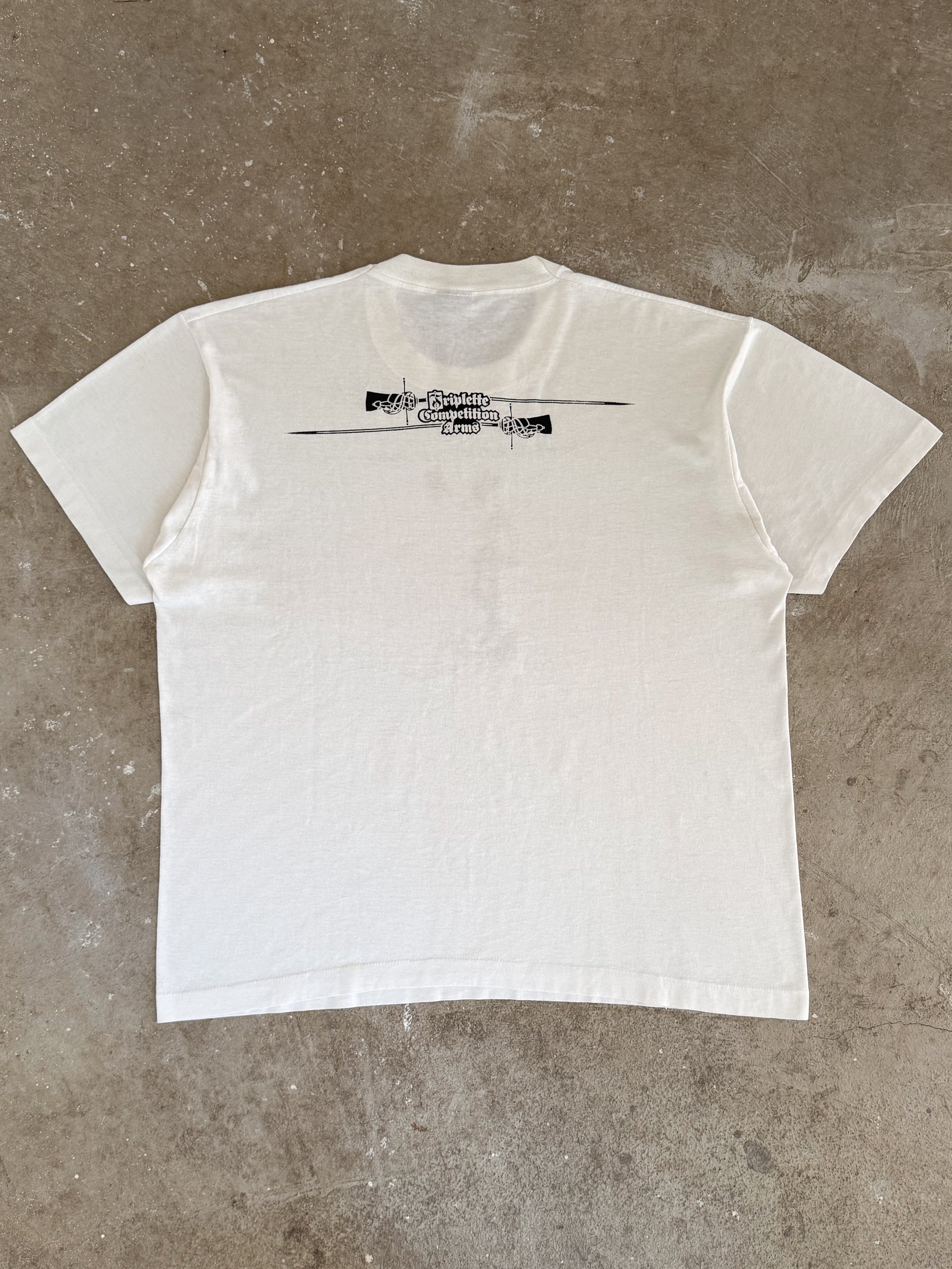 Late 80s "Screw Right Of Way" Tee (XL)