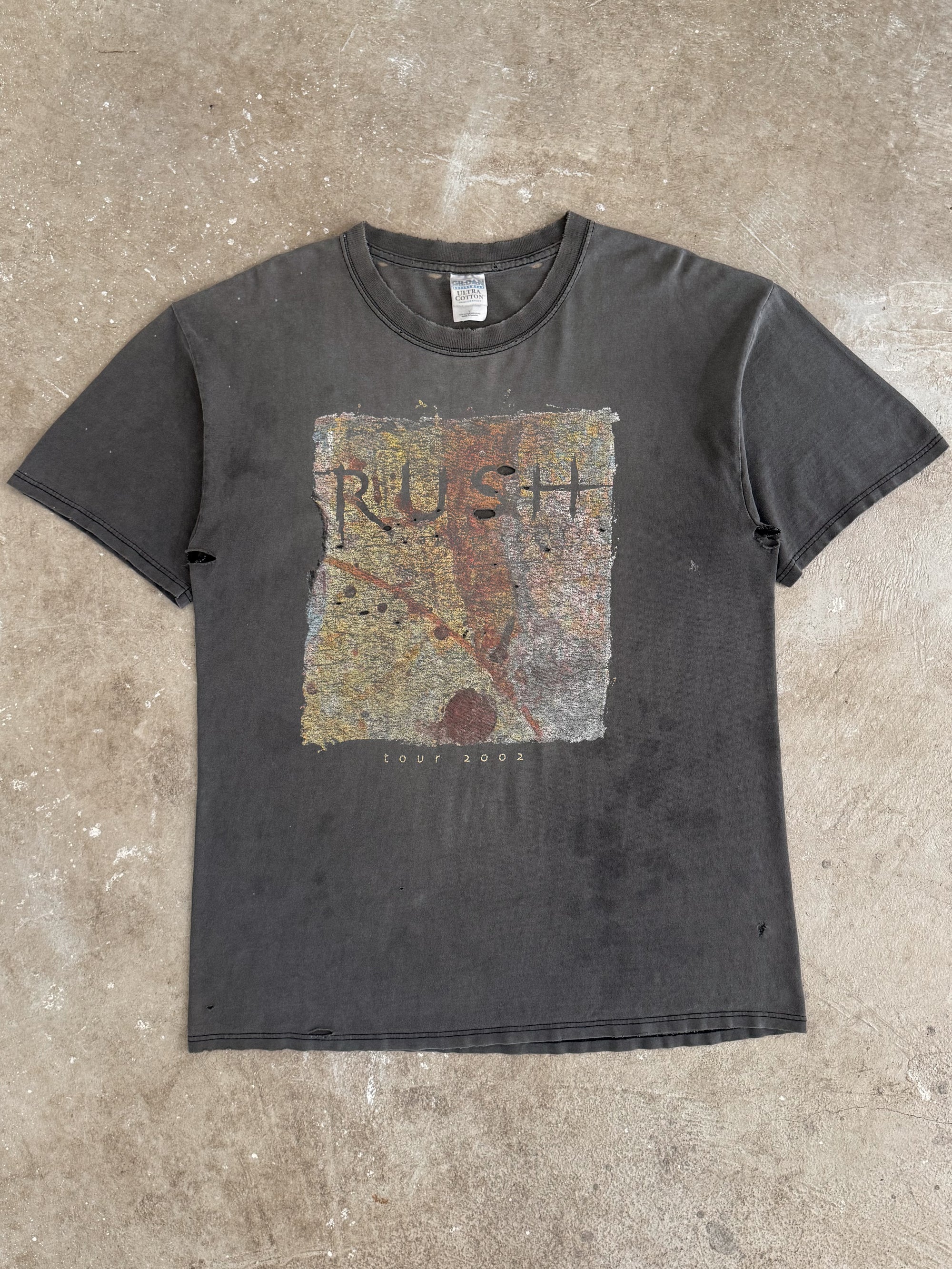 2002 Rush "Vapor Trails" Faded Tee (L)