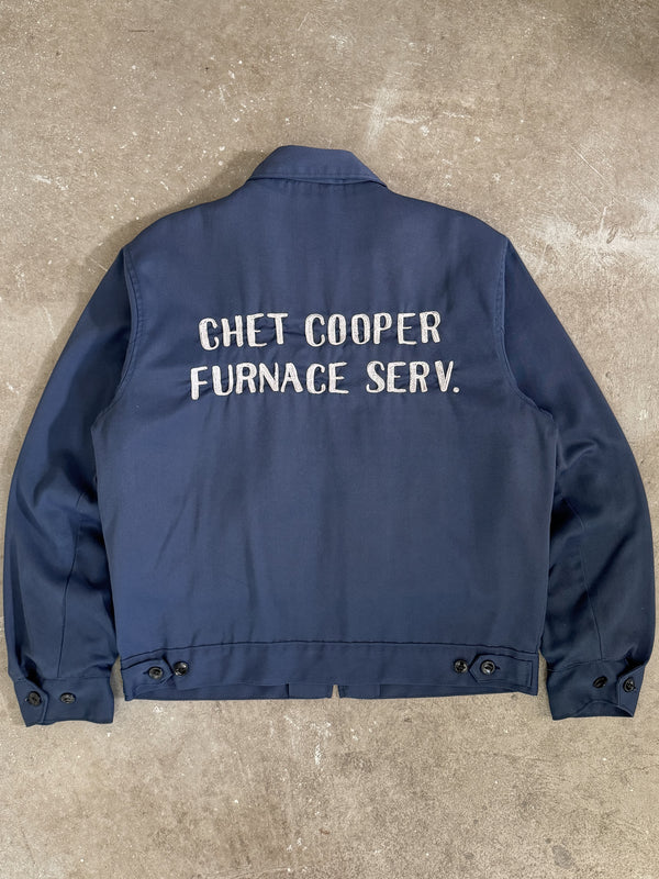 1960s Topp Master "Chet Cooper" Chainstitched Work Jacket (M)