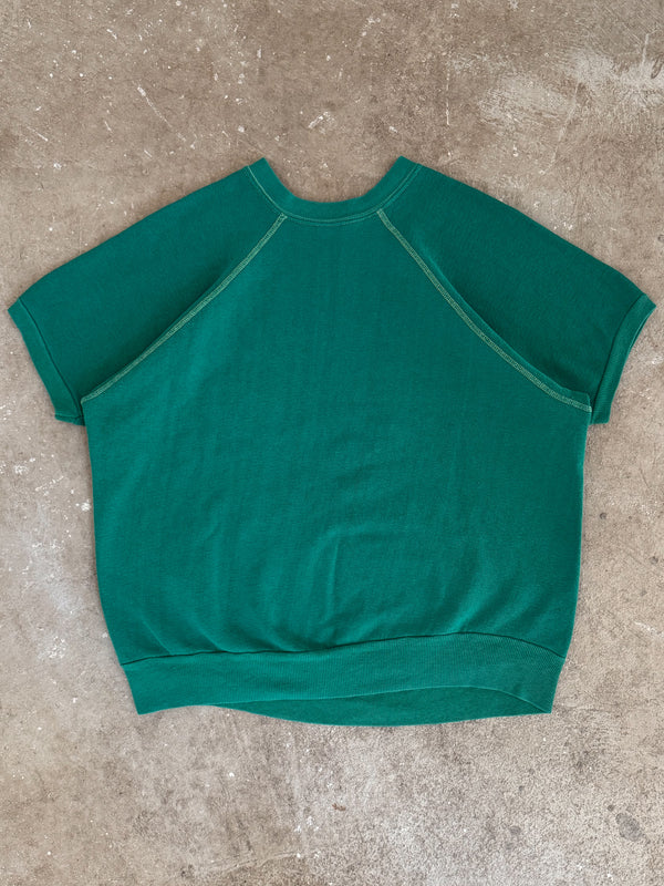 1980s "Thunder Chickens" Raglan Short Sleeve Sweatshirt (M)