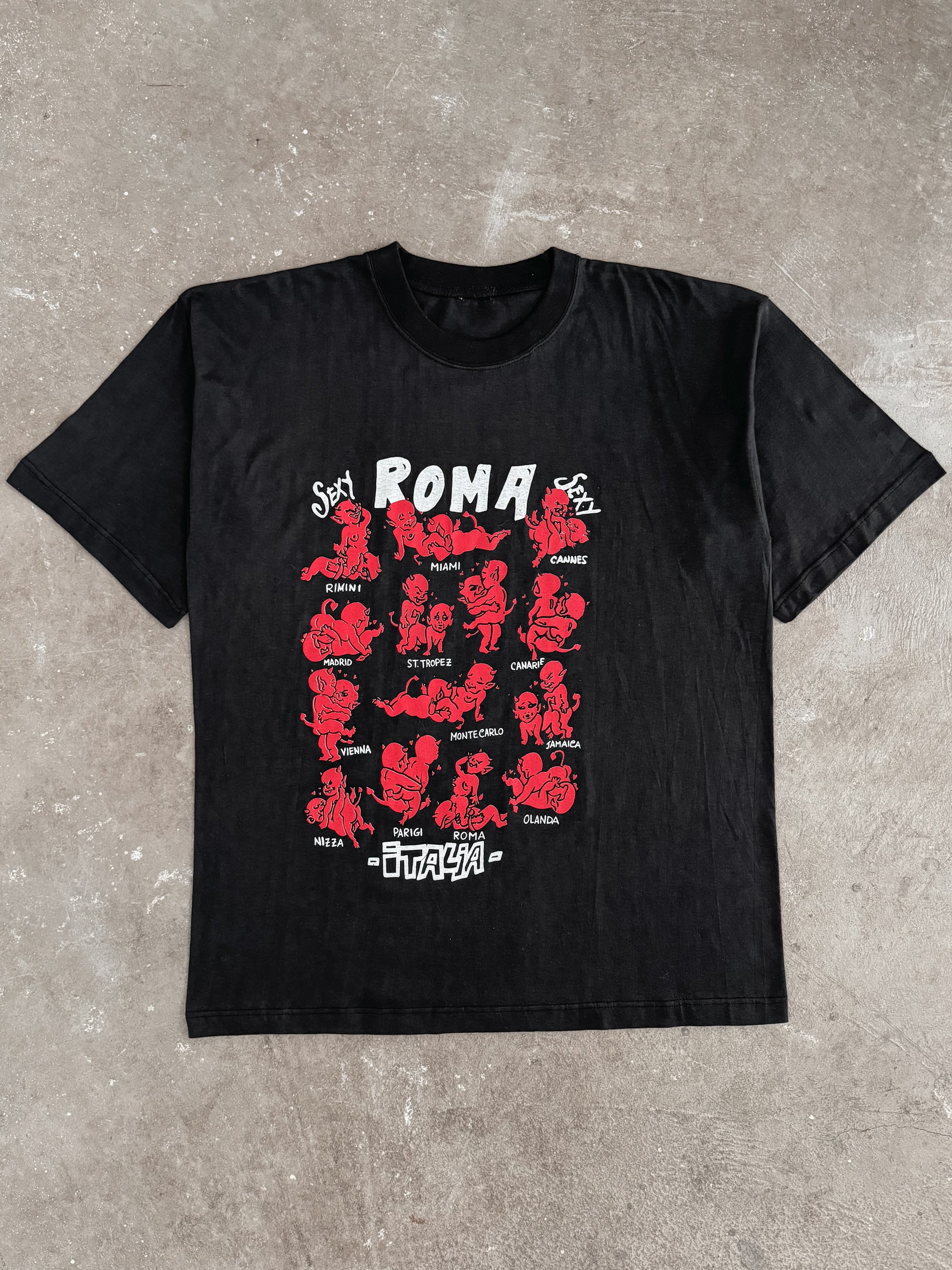 1990s "Roma Devil Sex Position" Tee (L)