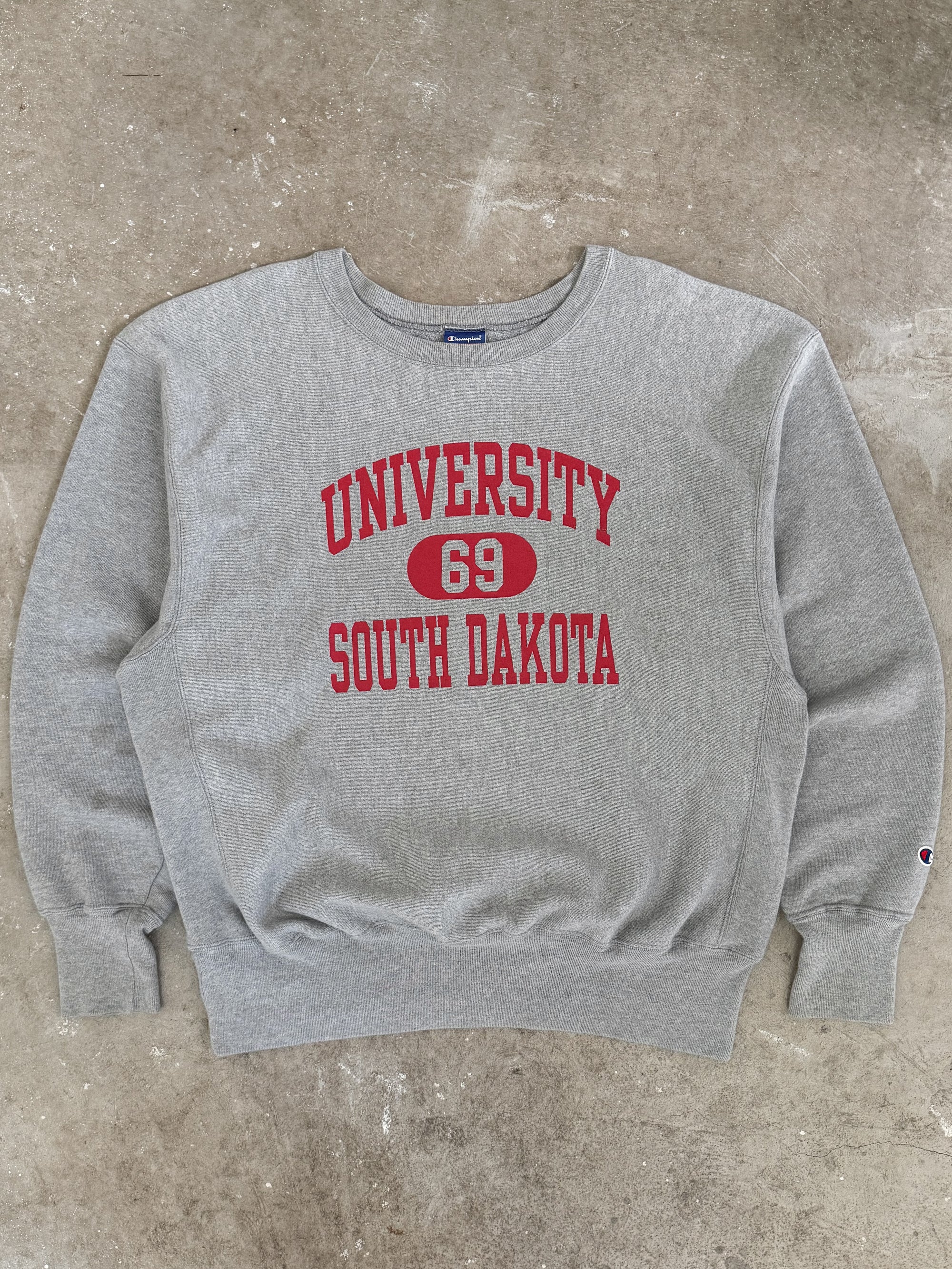 2000s Champion "South Dakota" Reverse Weave Sweatshirt (XL)