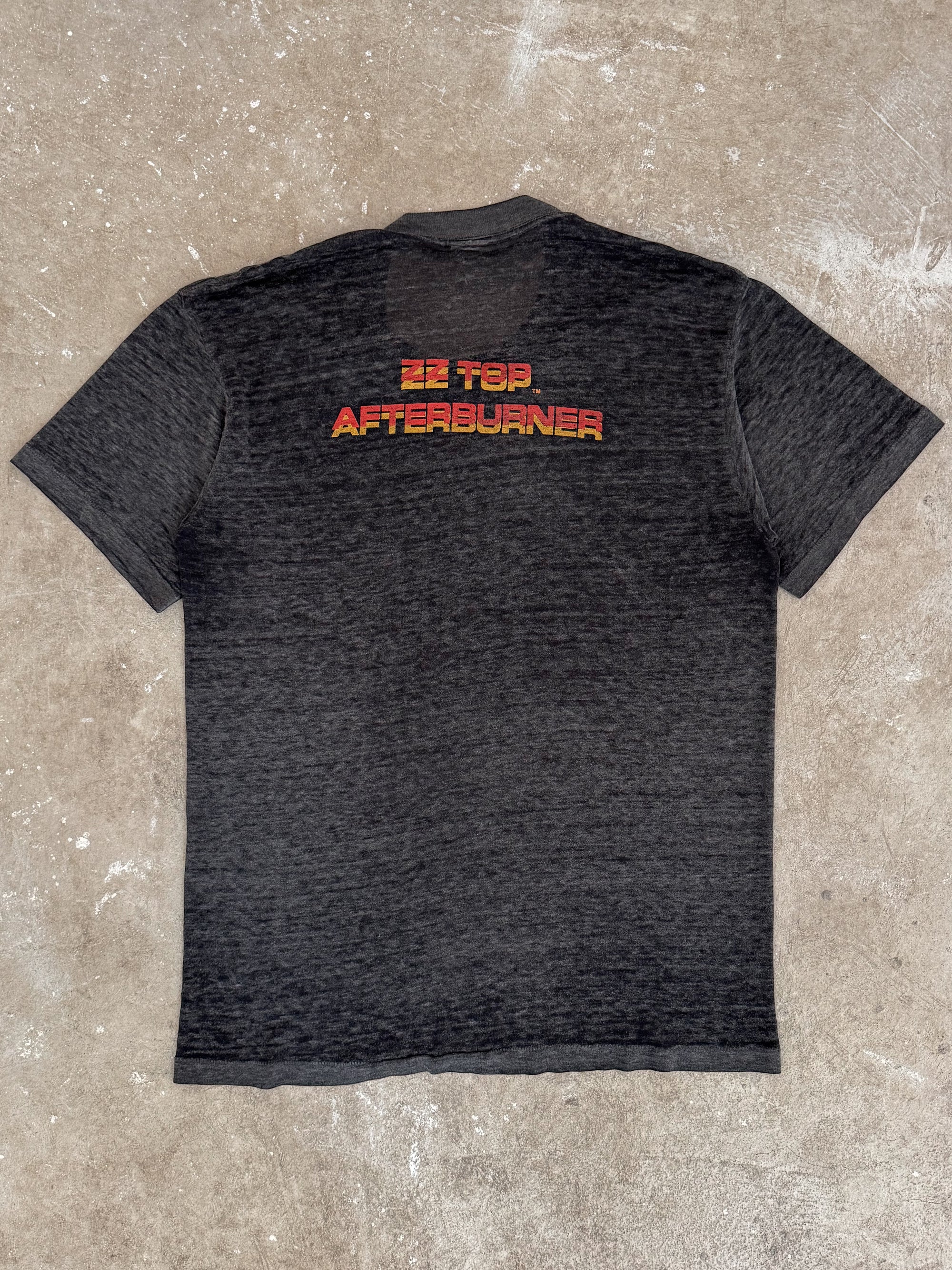 1986 ZZ Top "Afterburner" Paper Thin Tee (S)