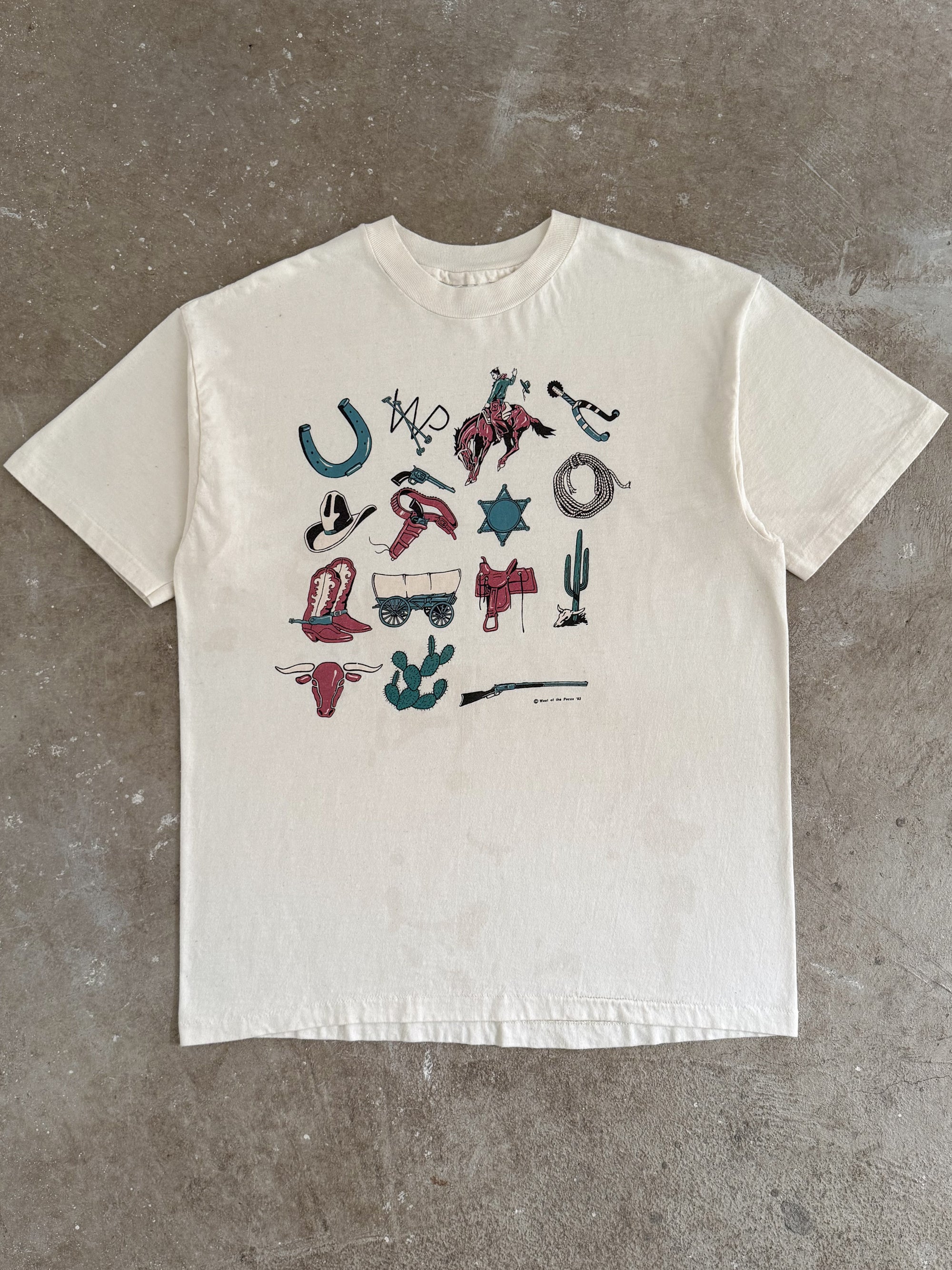 1992 "West of the Pecos" Tee (L)