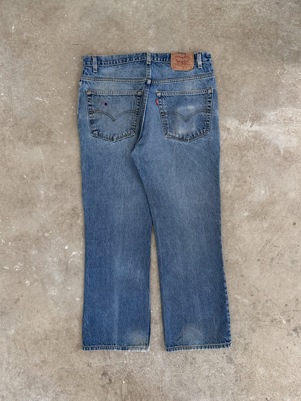 Early 00s Levis Faded Blue 517 (35X28)