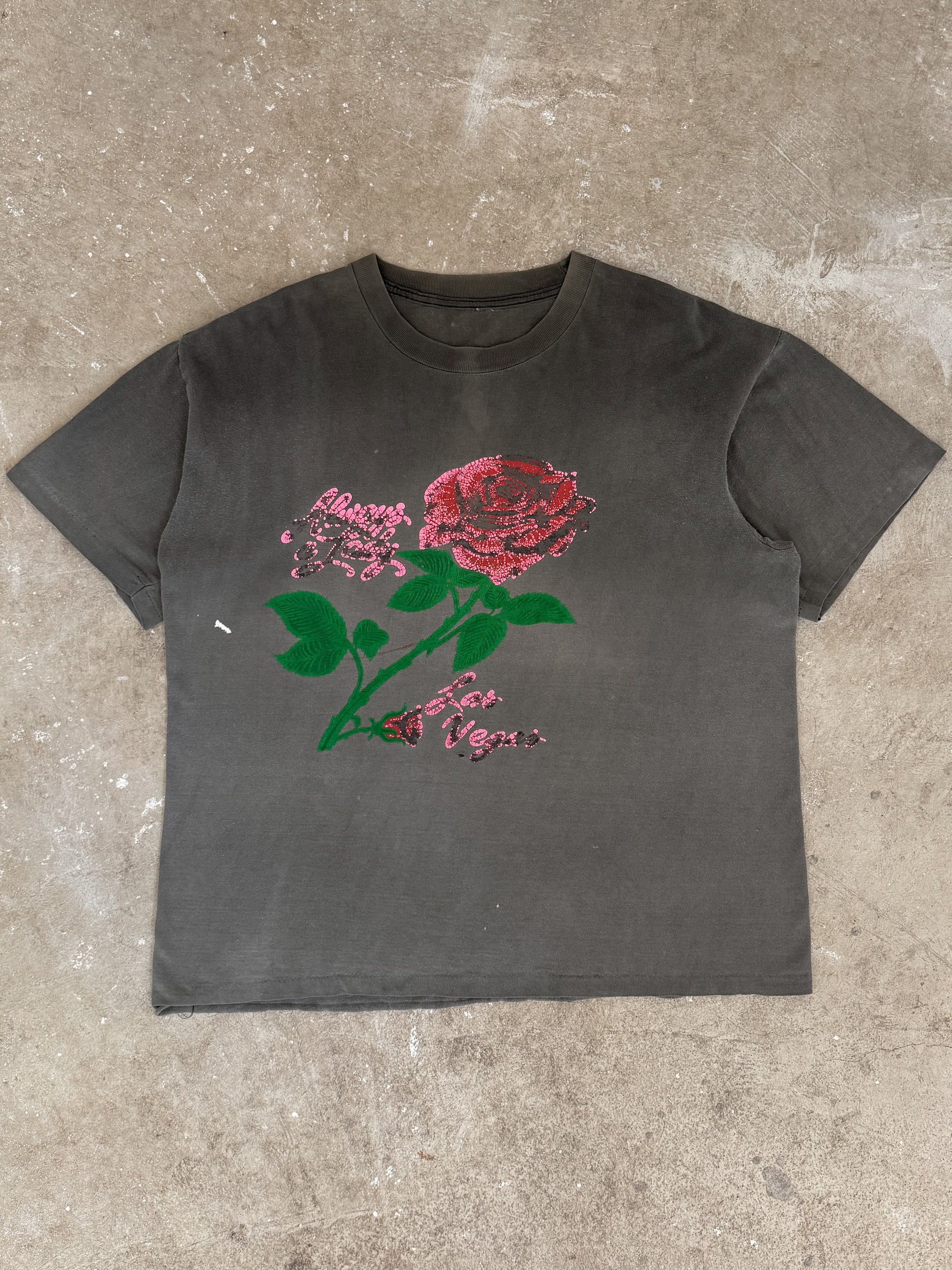 1990s "Always A Lady" Gradient Faded Tee (L)