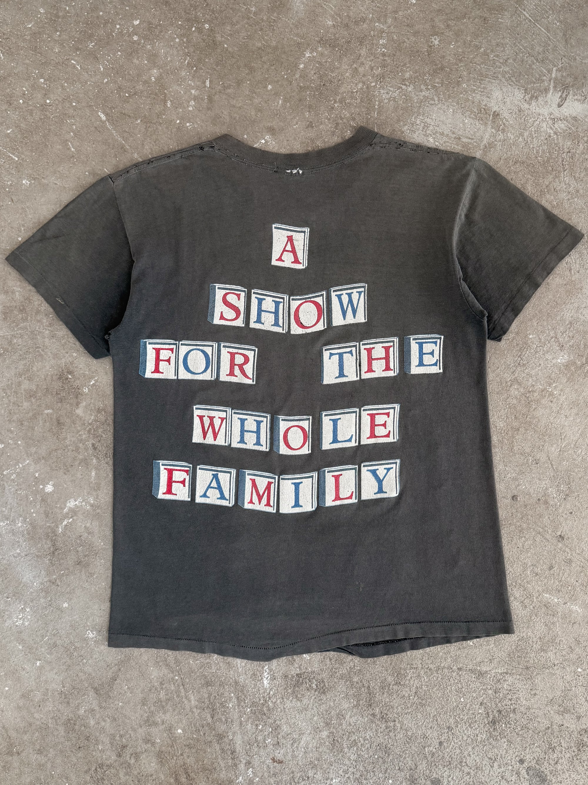 1990 Jane's Addiction "A Show For The Whole Family" Faded Tee (S)