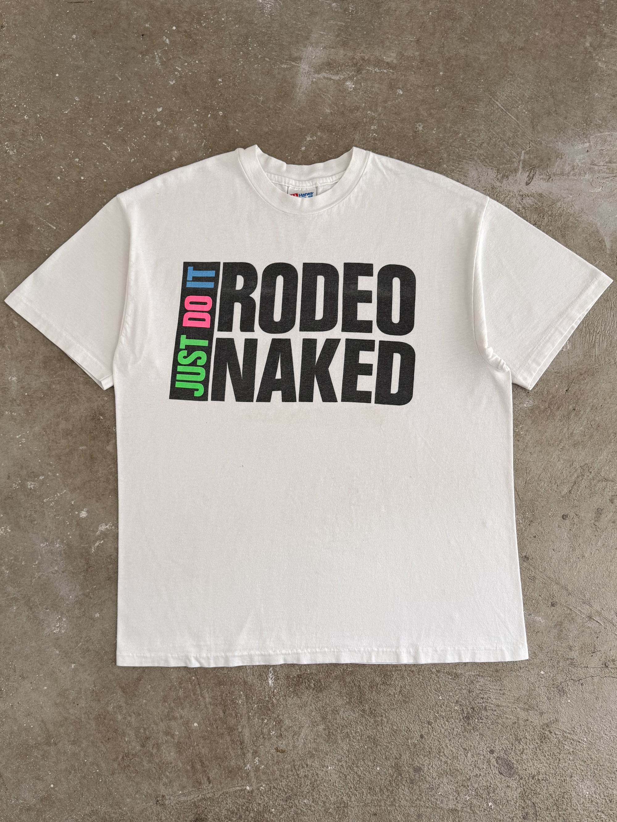 Early 90s "Rodeo Naked" Tee (L)
