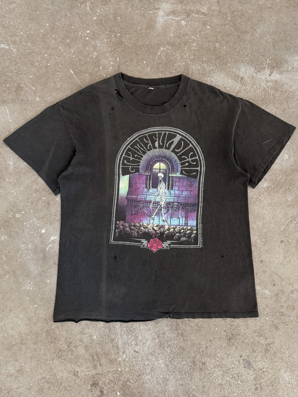 1990 Grateful Dead "Walking Skeleton" Faded Tee (L)