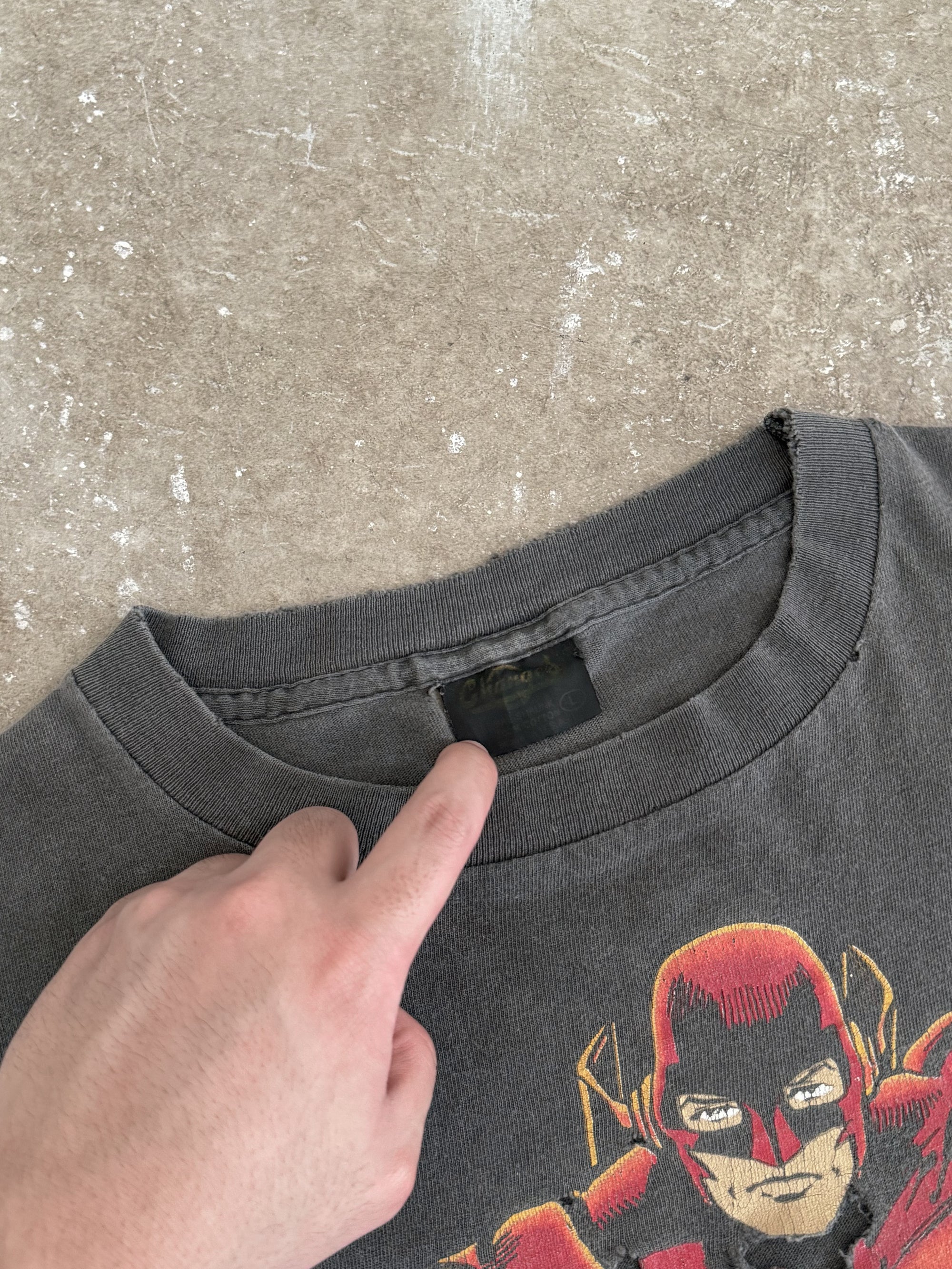1990s "The Flash" Repaired Faded Tee (L)