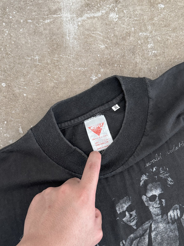 1990 Depeche Mode "World Violation" Tour Tee (L)
