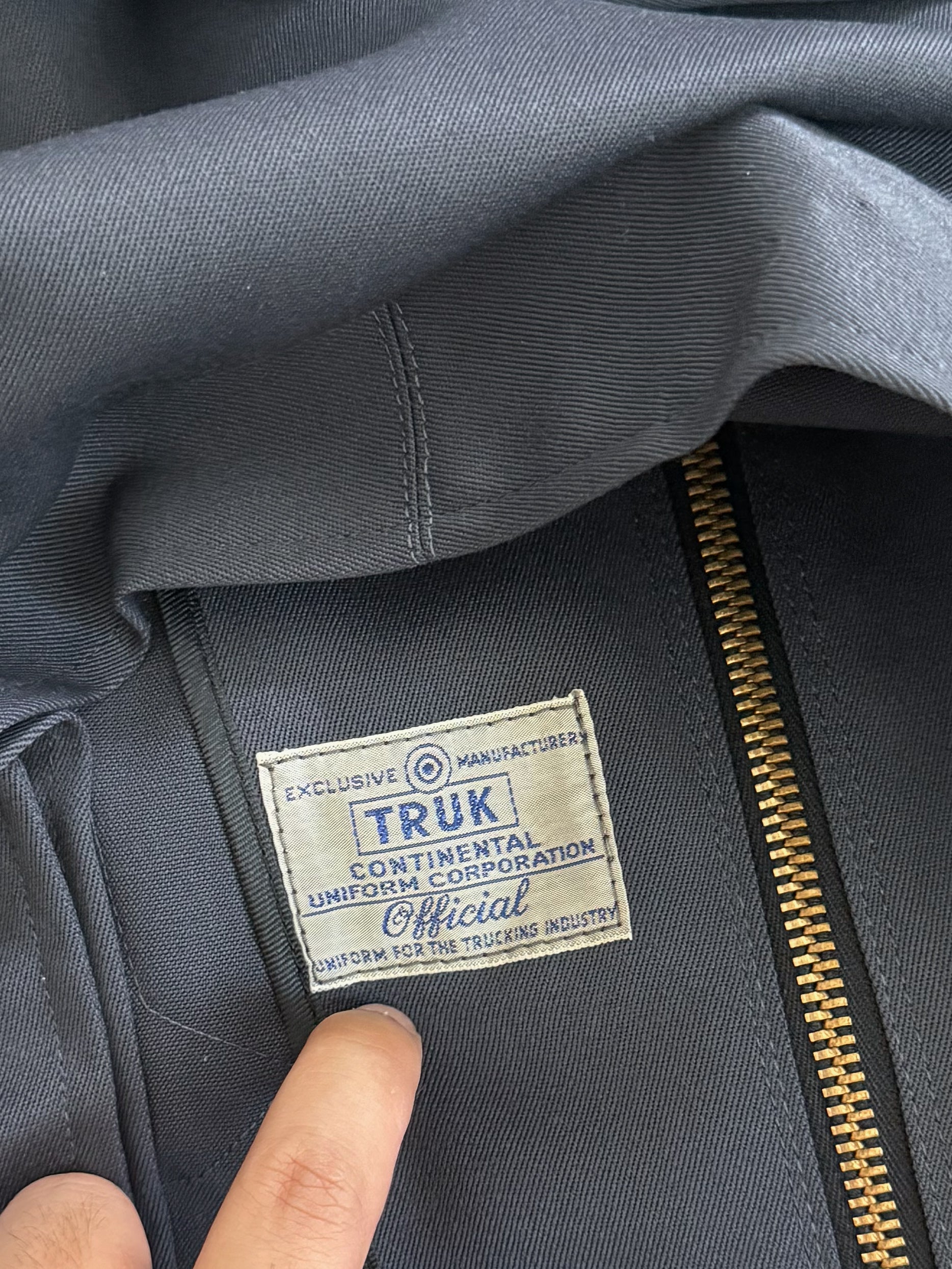 1970s Truk Uniforms Work Jacket (S/M)