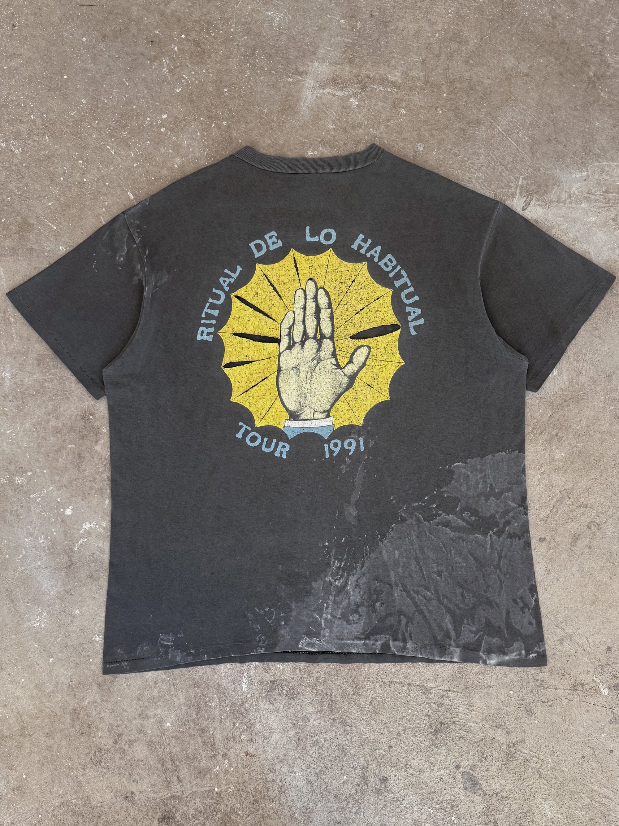 1991 Jane's Addiction "Ritual De Lo Habitual" Faded Tour Tee (XL)