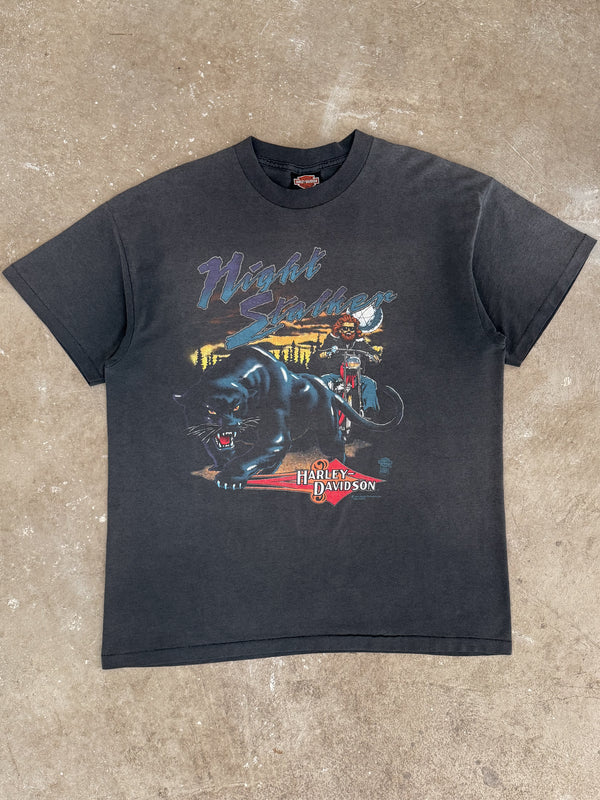 1990s Harley Davidson "Night Stalker" Tee (XL)