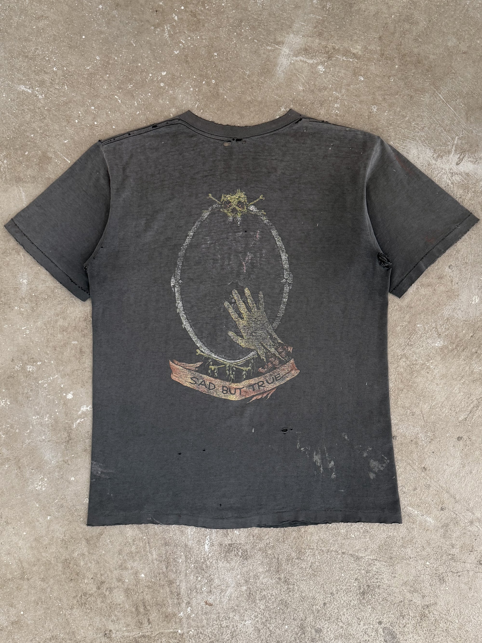 1991 Metallica "Sad But True" Faded Tee (M)