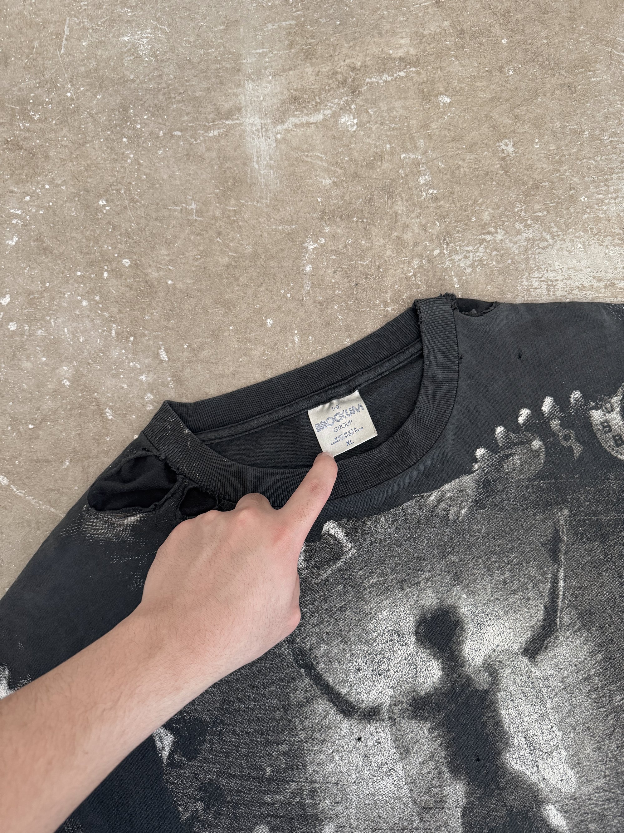 1992 Ministry "Psalm 69" Repaired AOP Tee (XL)