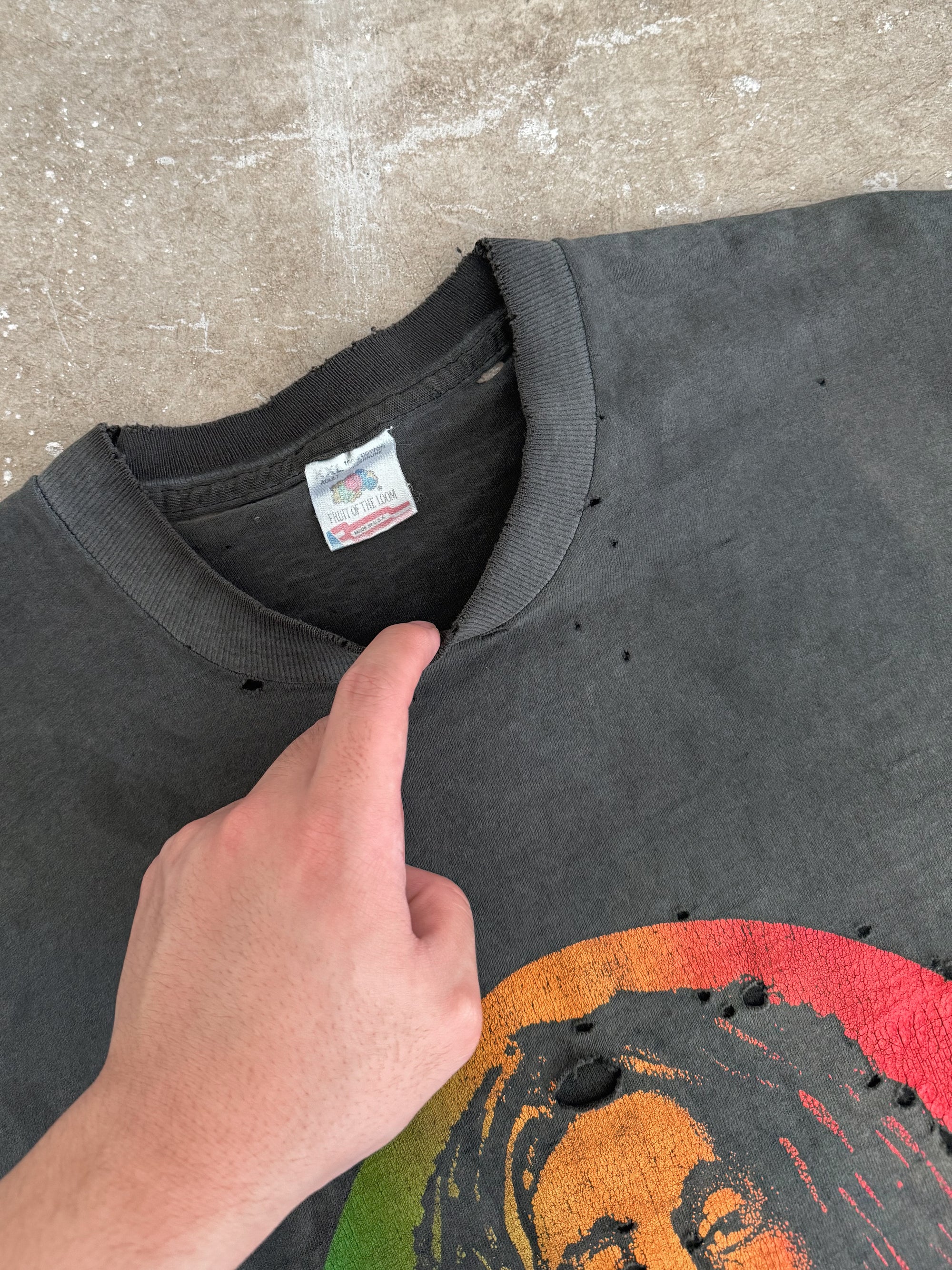1990s Bob Marley Thrashed Tee (XL)