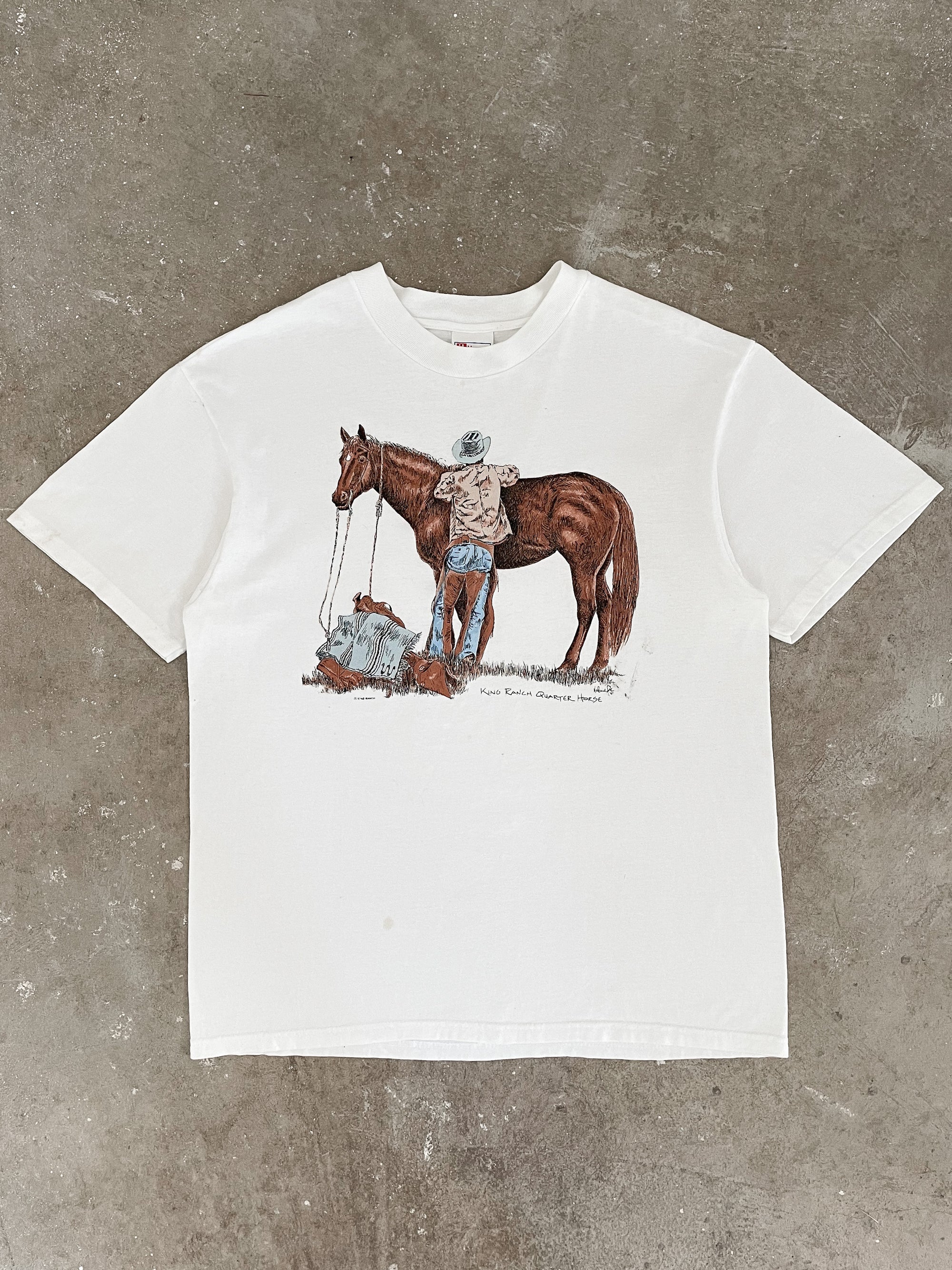 1990s “King Ranch Quarter Horse” Tee (L)