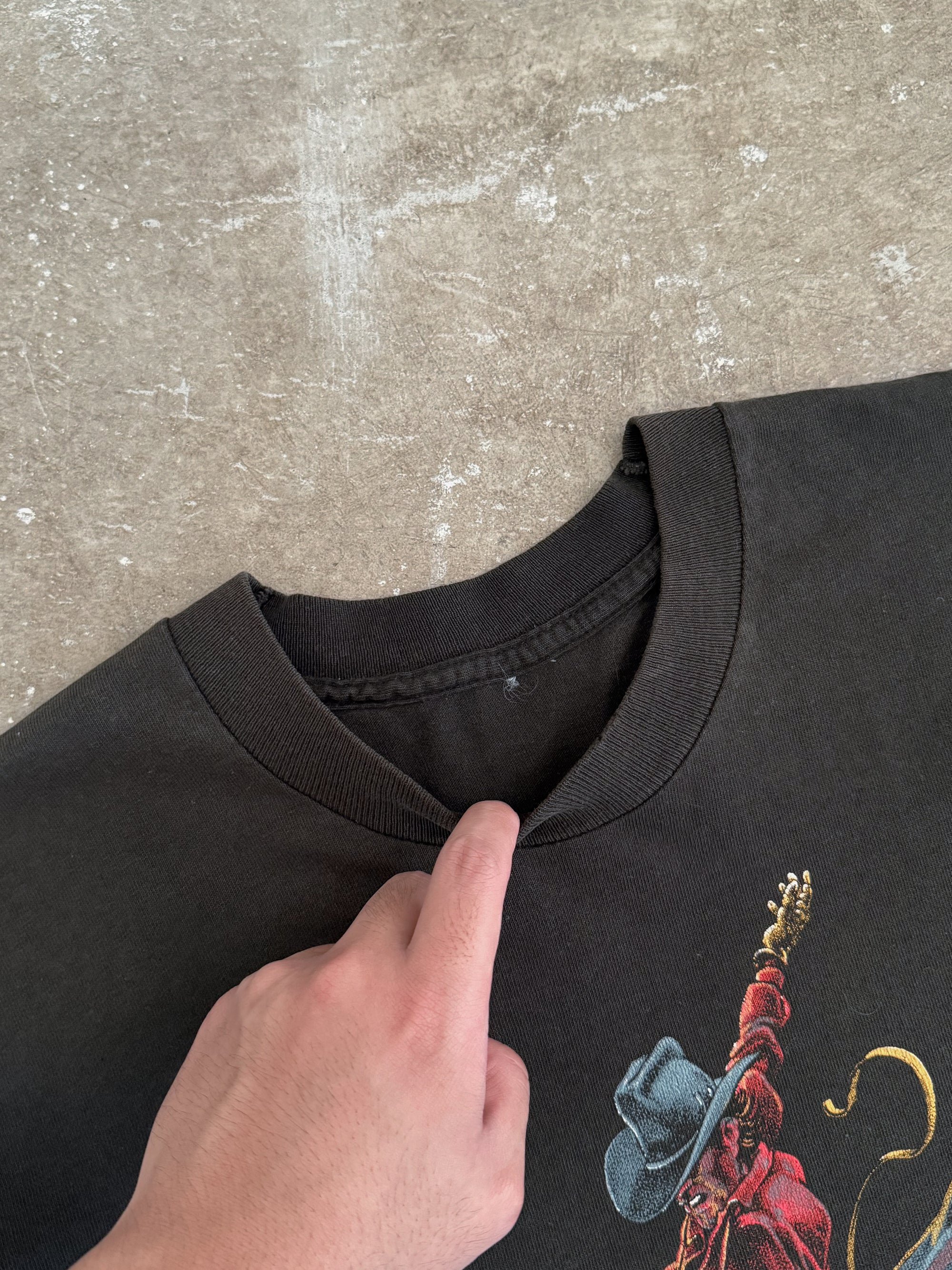 1991 "Cowboy Bull Rider" Tee (M)