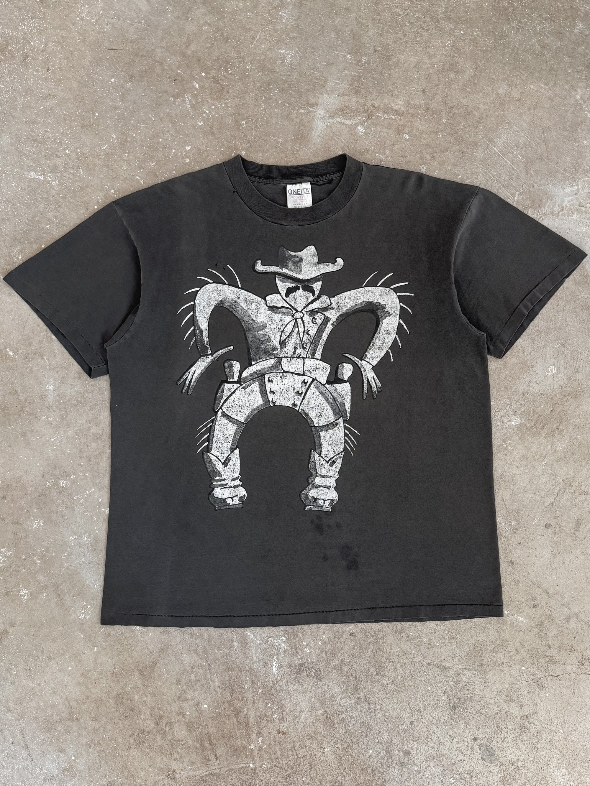 1990s "Gunslinger Art" Faded Tee (XL)