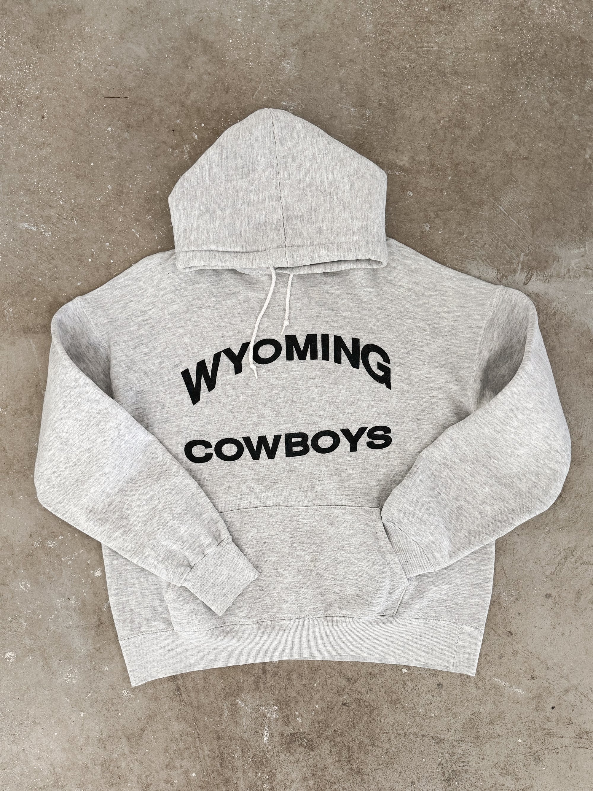 1980s "Wyoming Cowboys" Hoodie (L)