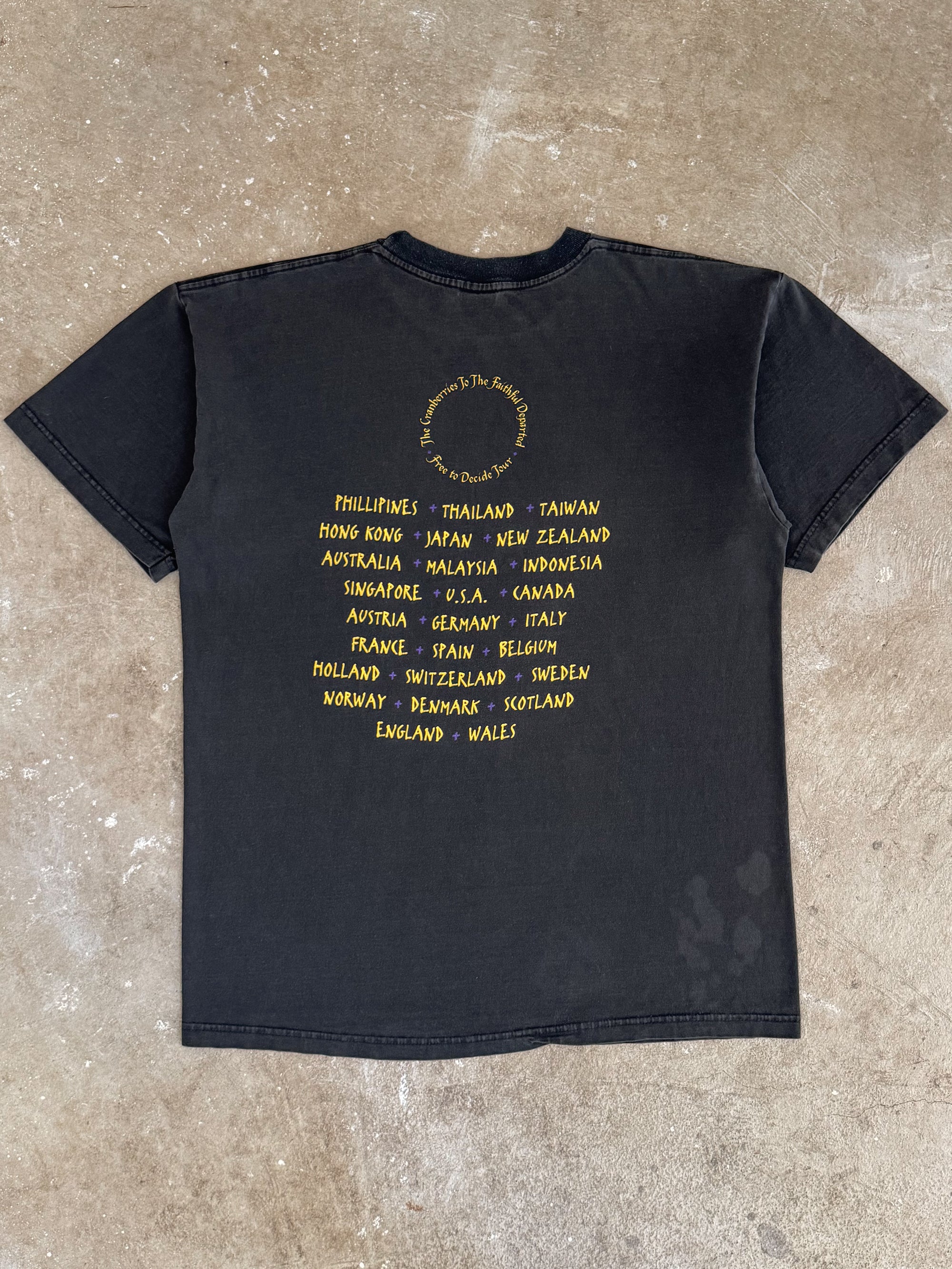 1996 The Cranberries "Free to Decide" Tour Tee (L)