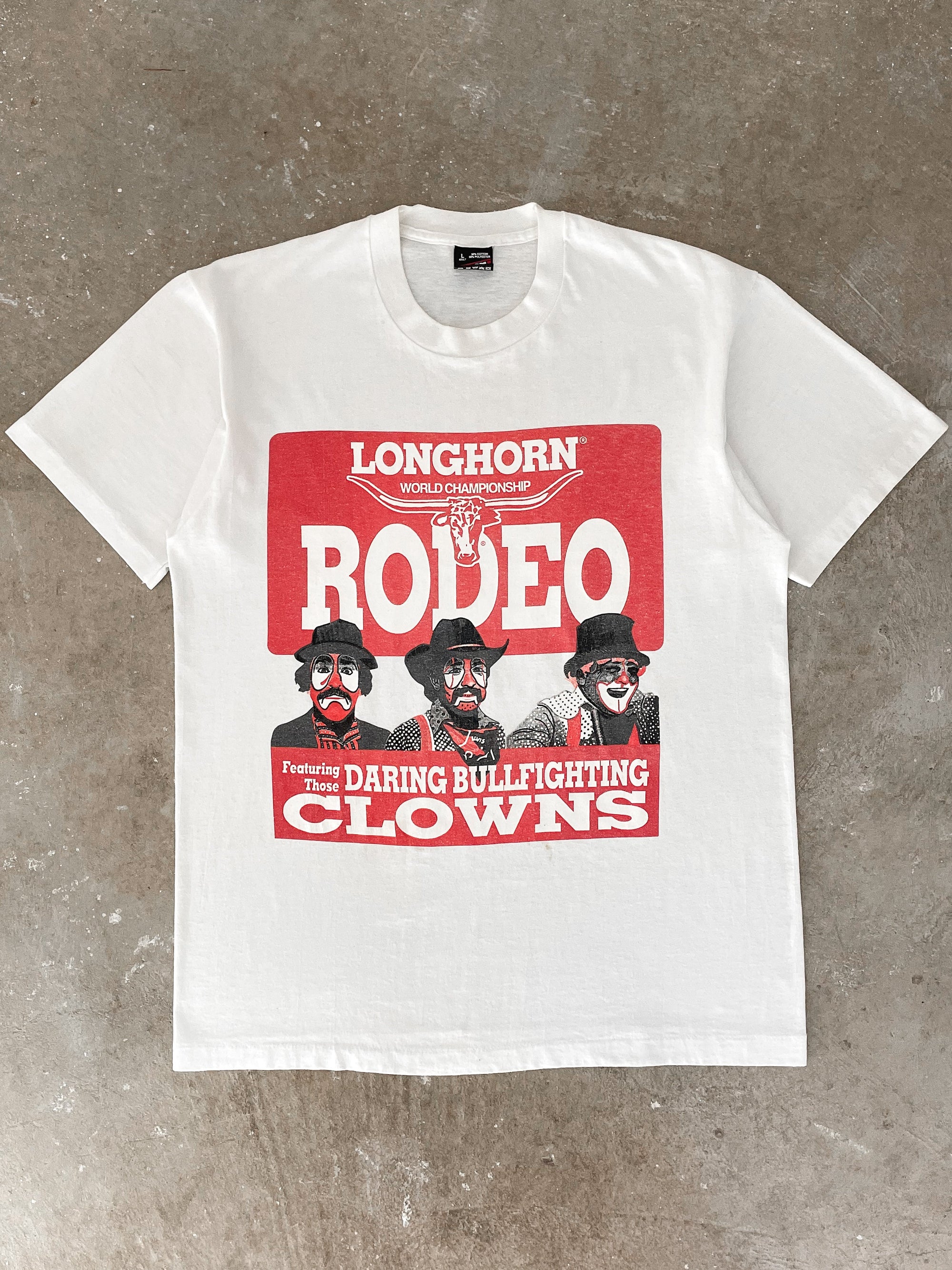 1990s “Longhorn Rodeo” Single Stitched Tee (M/L)