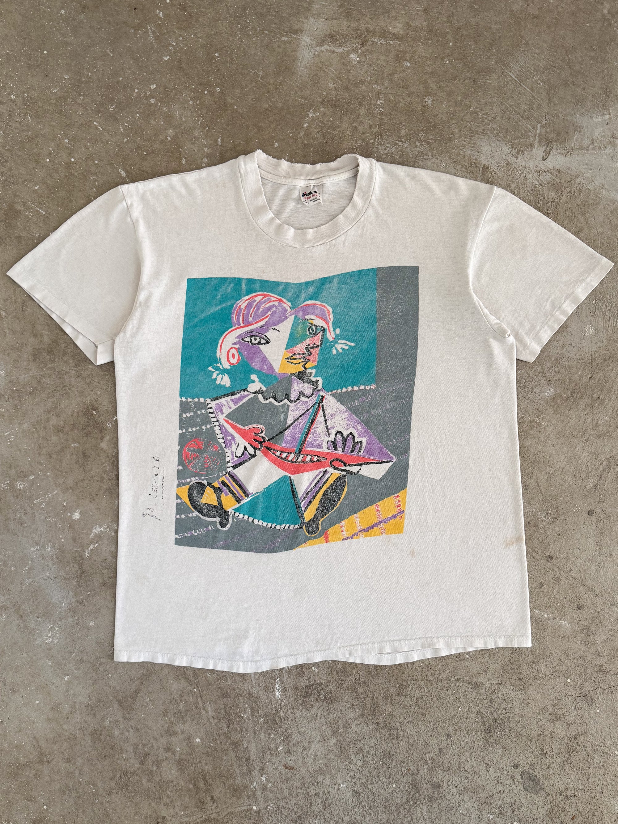 Late 80s Picasso "Maya with Boat" Tee (M)