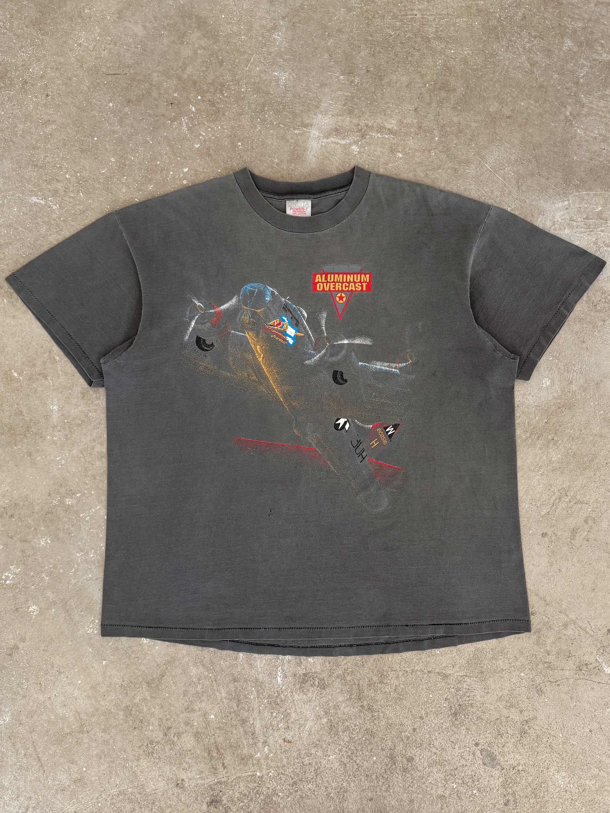1990s "Aluminum Overcast" Faded Tee (XXL)