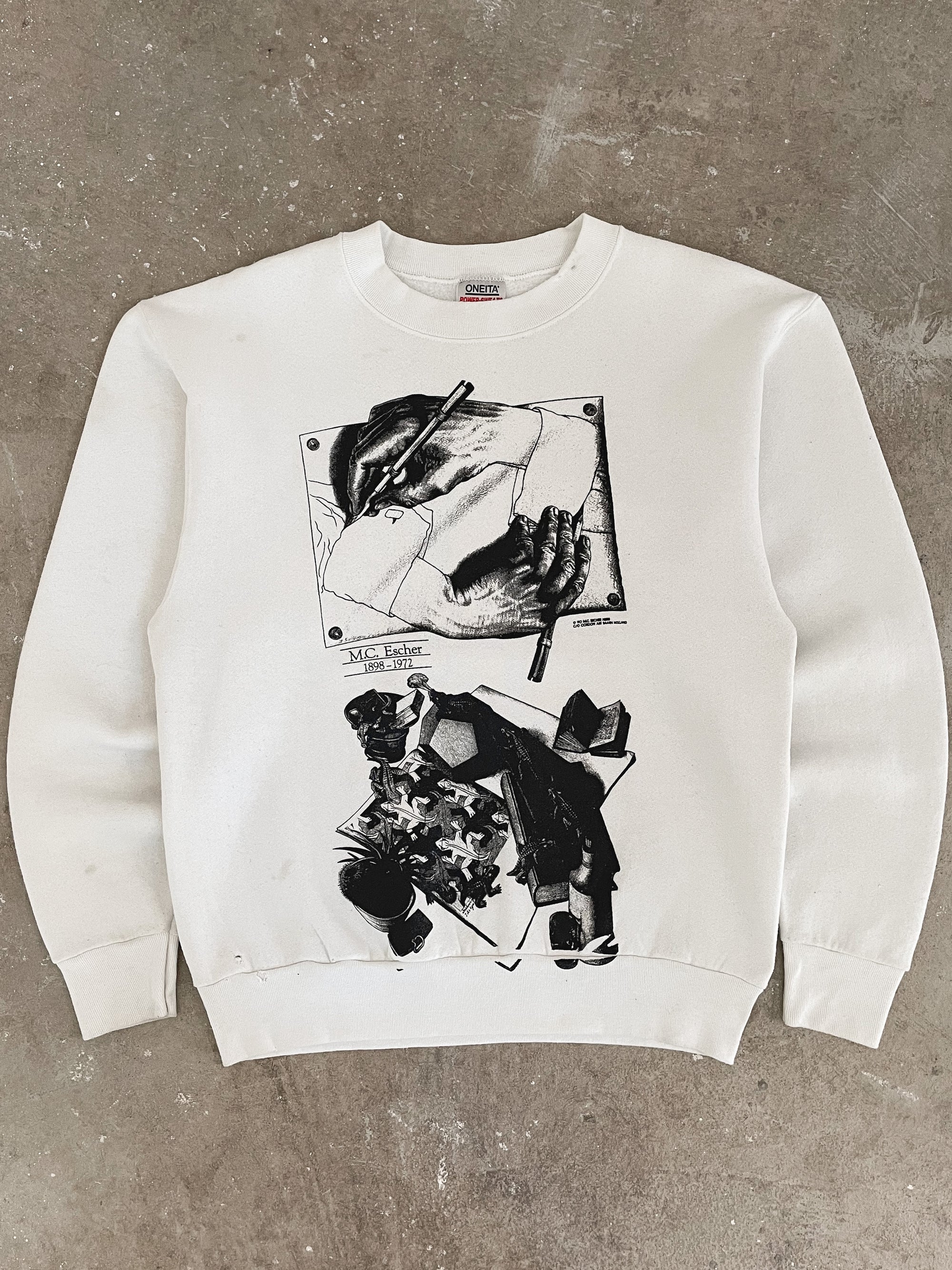 1990s “MC Escher” Sweatshirt (M)