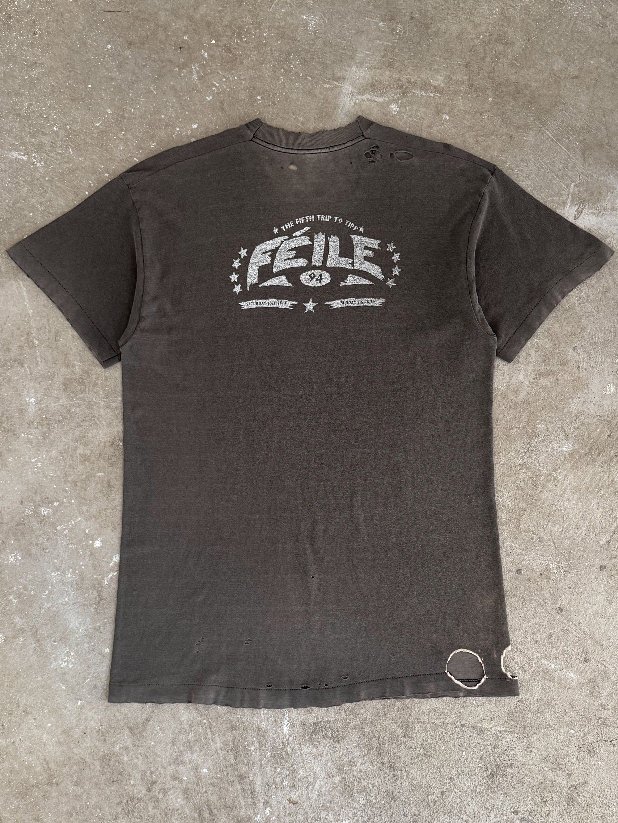 1994 Cypress Hill "Feile Festival" Faded Lot Tee (M)