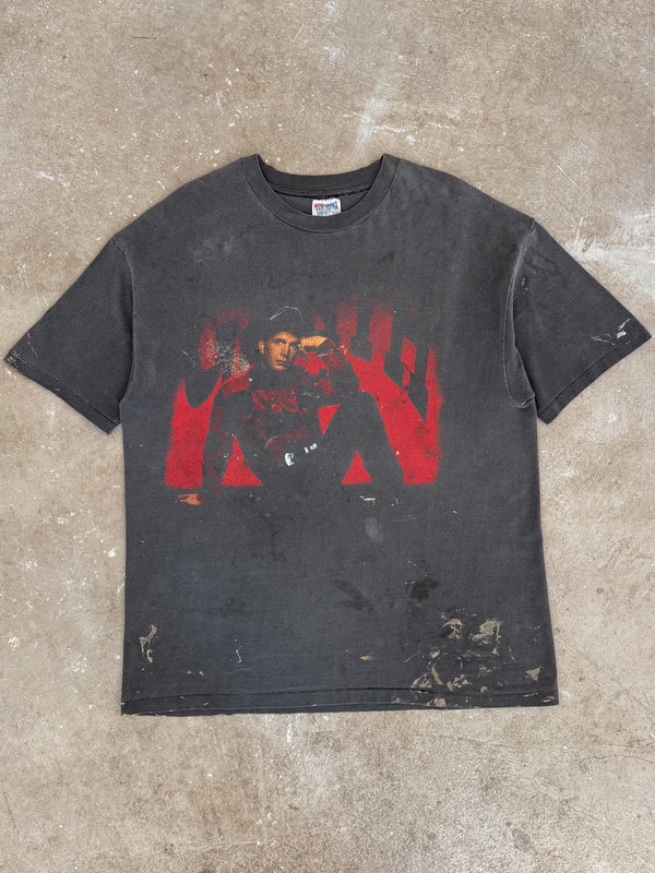 1993 Garth Brooks "World Tour" Faded Painters Tee (XL)