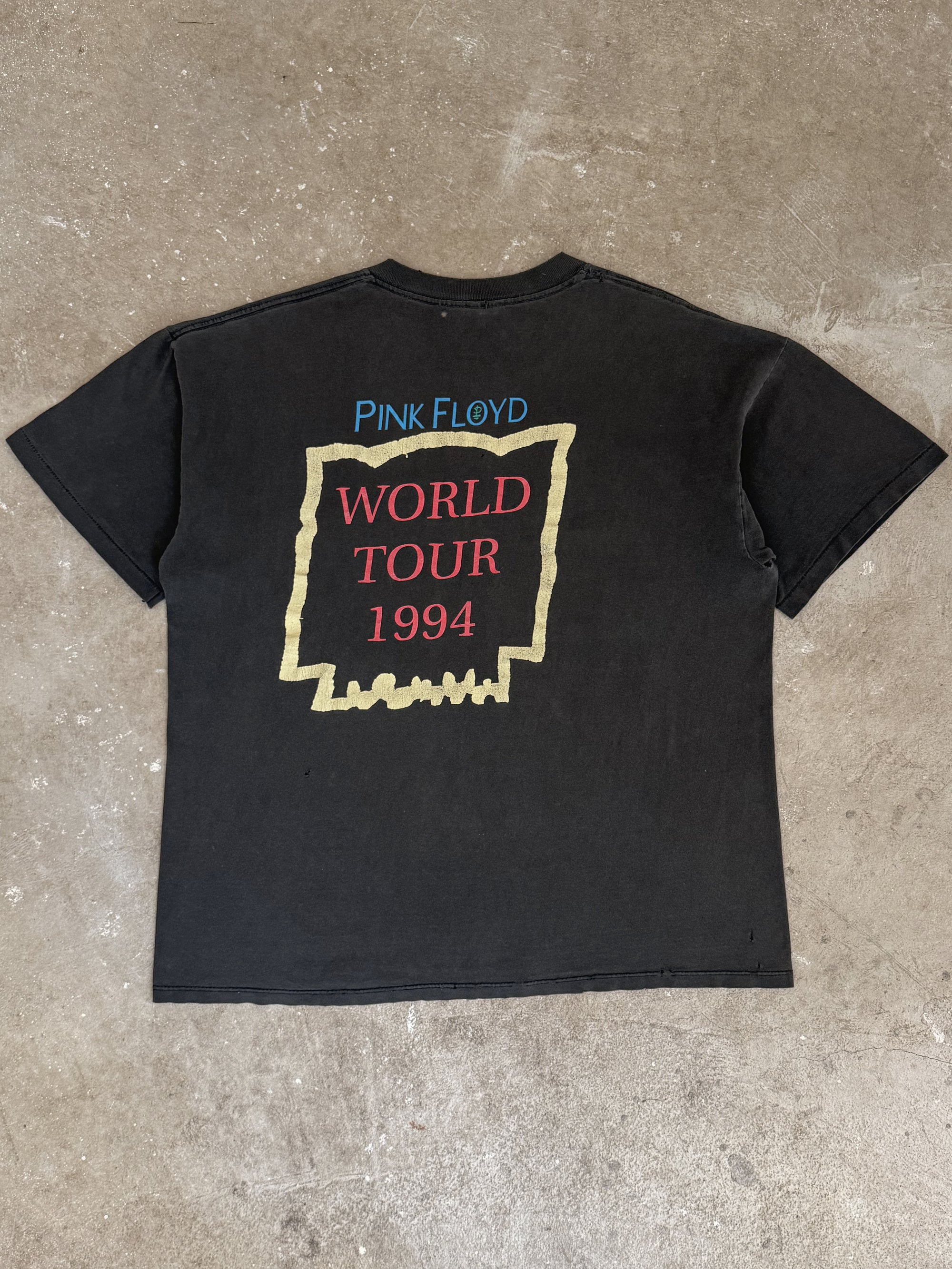 1994 Pink Floyd "World Tour" Faded Tee (XL)