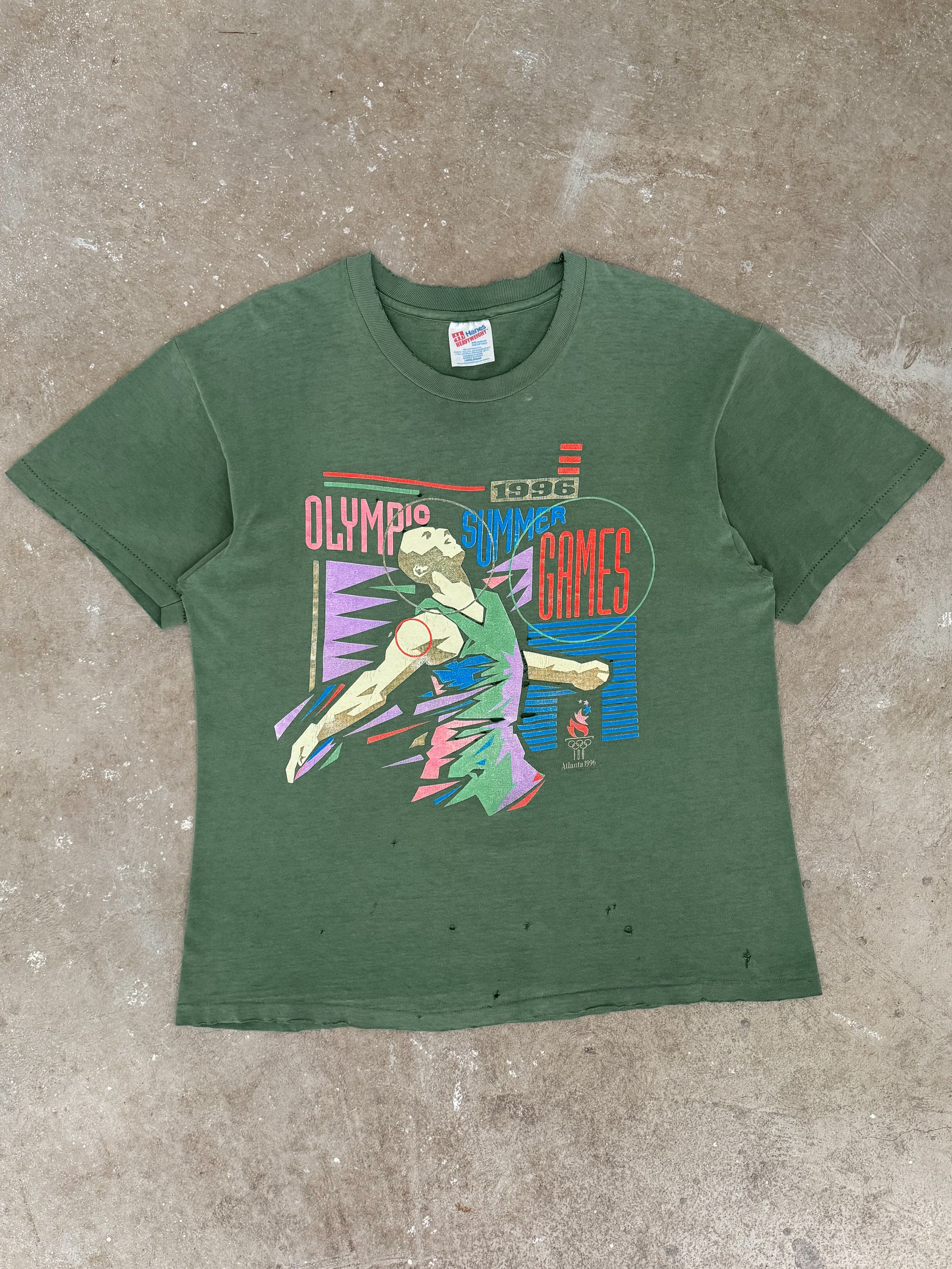 1990s "Olympic Summer Games" Distressed Tee (L)