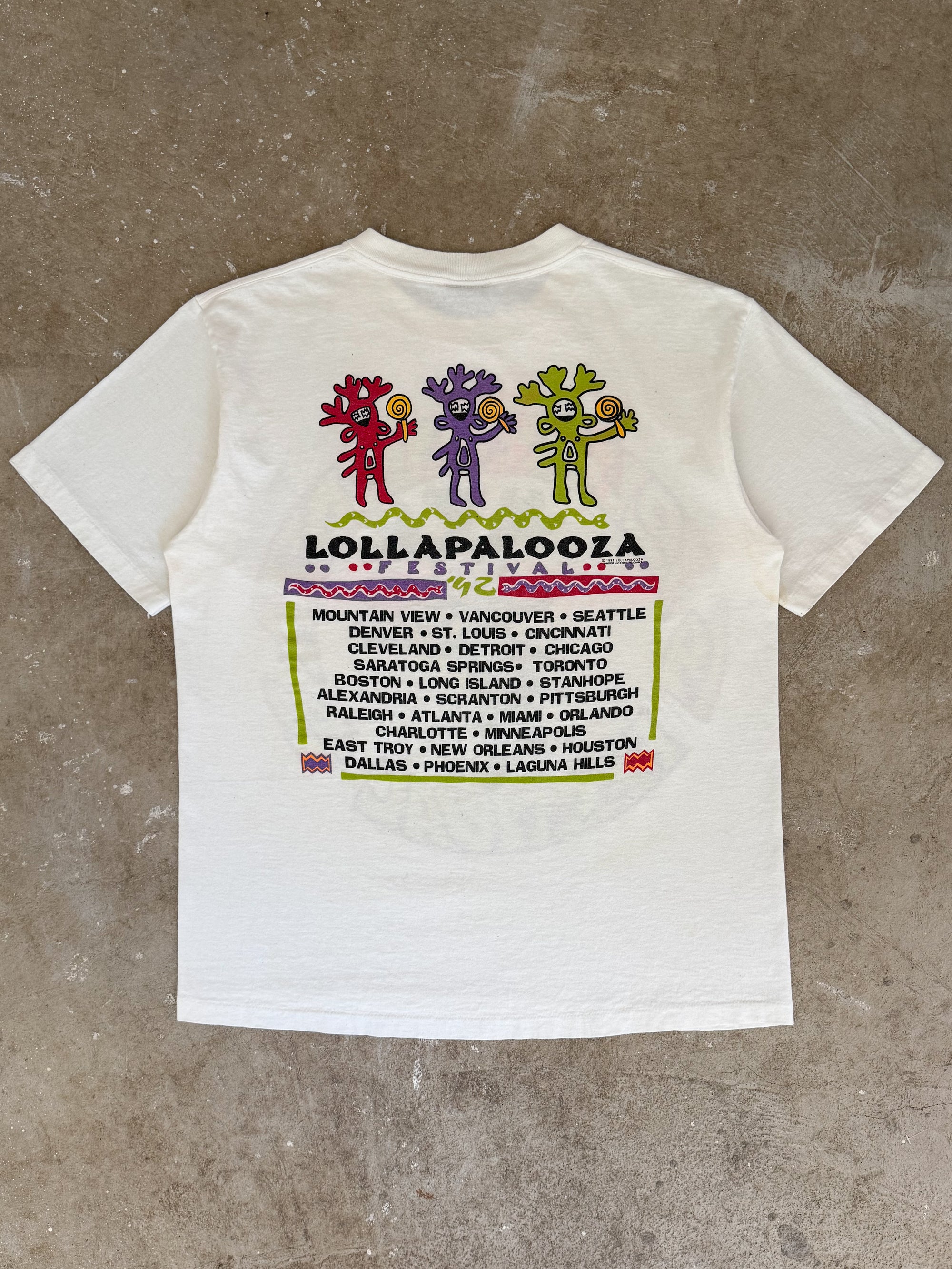 1992 Lollapalooza Festival Tee (L)