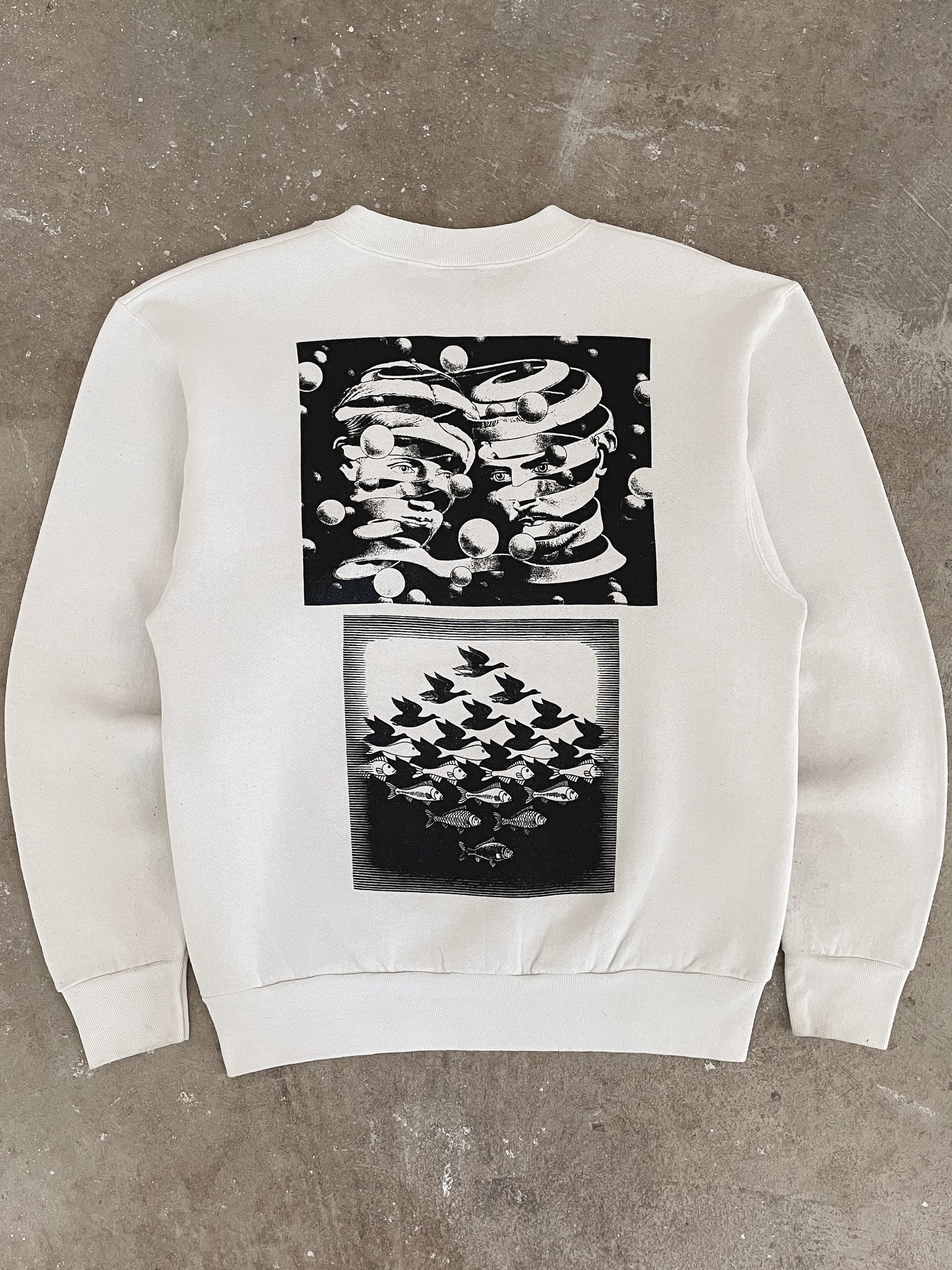 1990s “MC Escher” Sweatshirt (M)