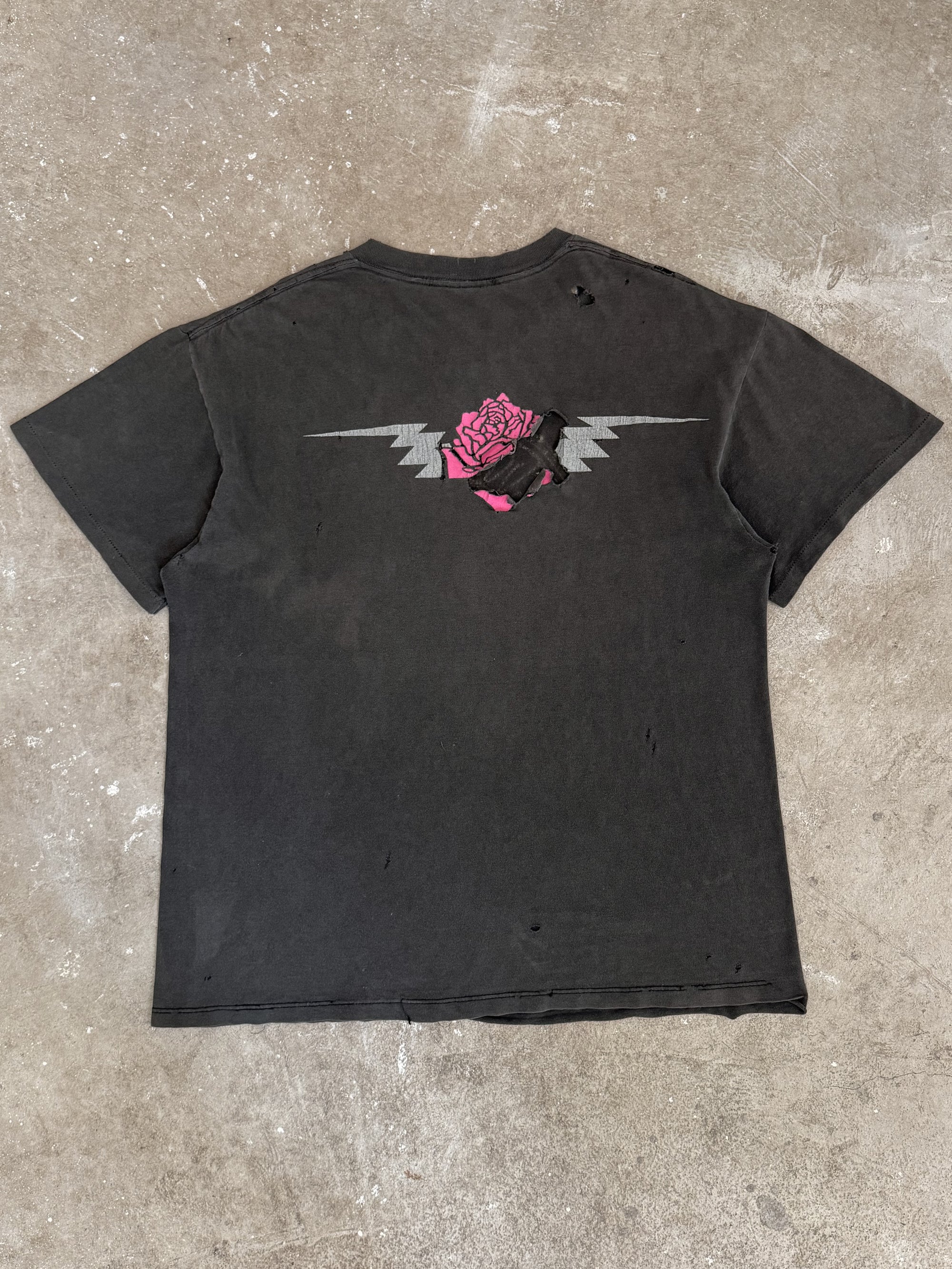 1990 Grateful Dead "Walking Skeleton" Faded Tee (L)