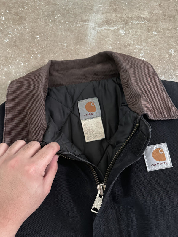 2000s Carhartt Black J02 Arctic Jacket (M)