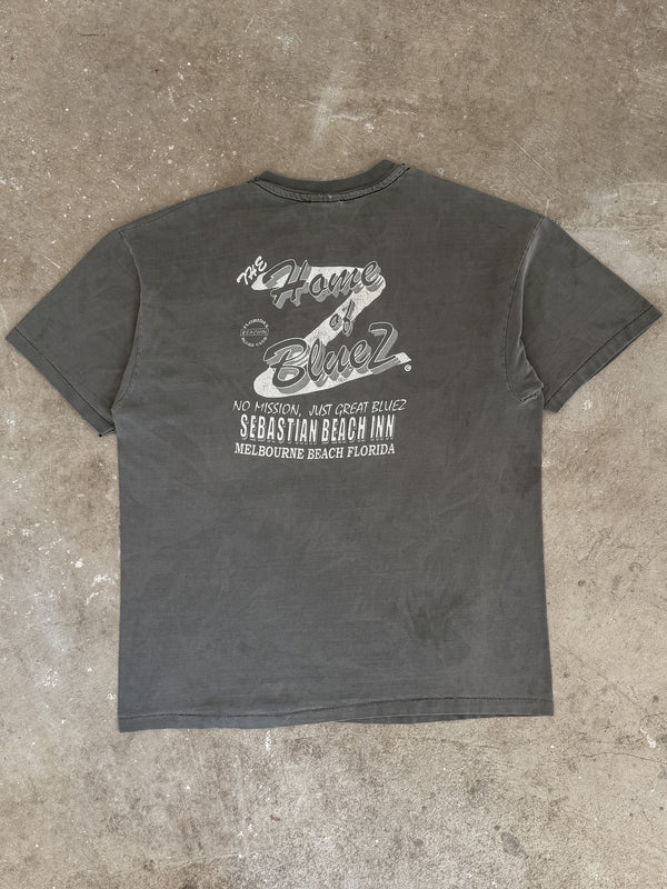 Mid 90s "Sebastian Beach Inn" Faded Pocket Tee (XL)