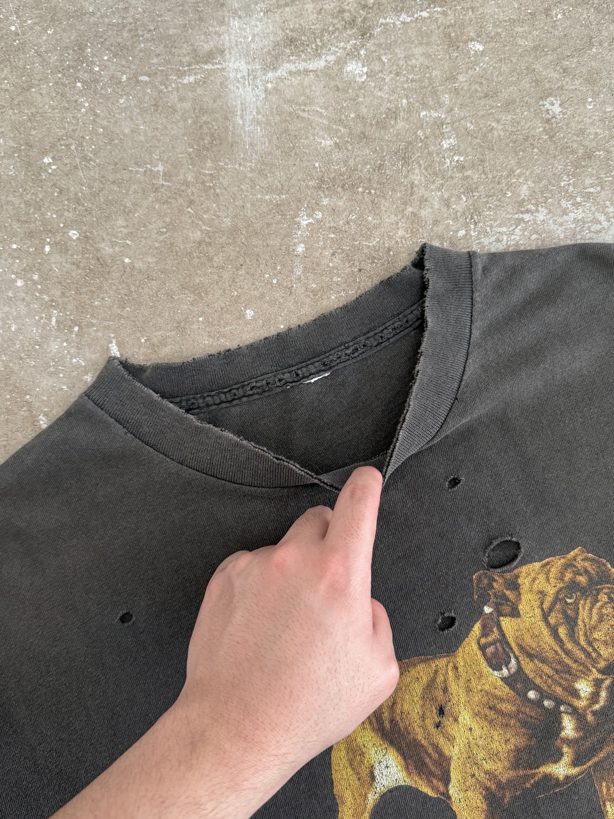 1990s "Mack Trucks" Faded Tee (L)