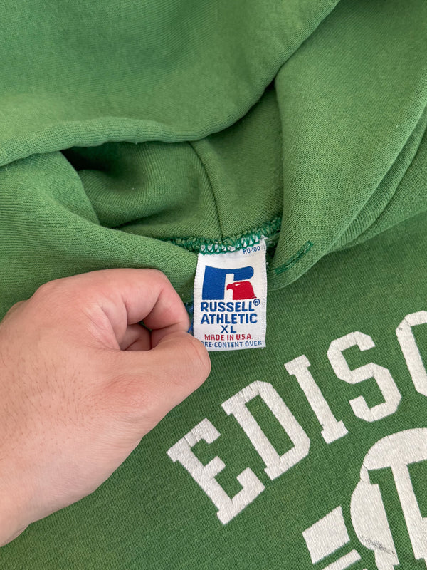 1990s Russell "Edison Track" Hoodie (L)